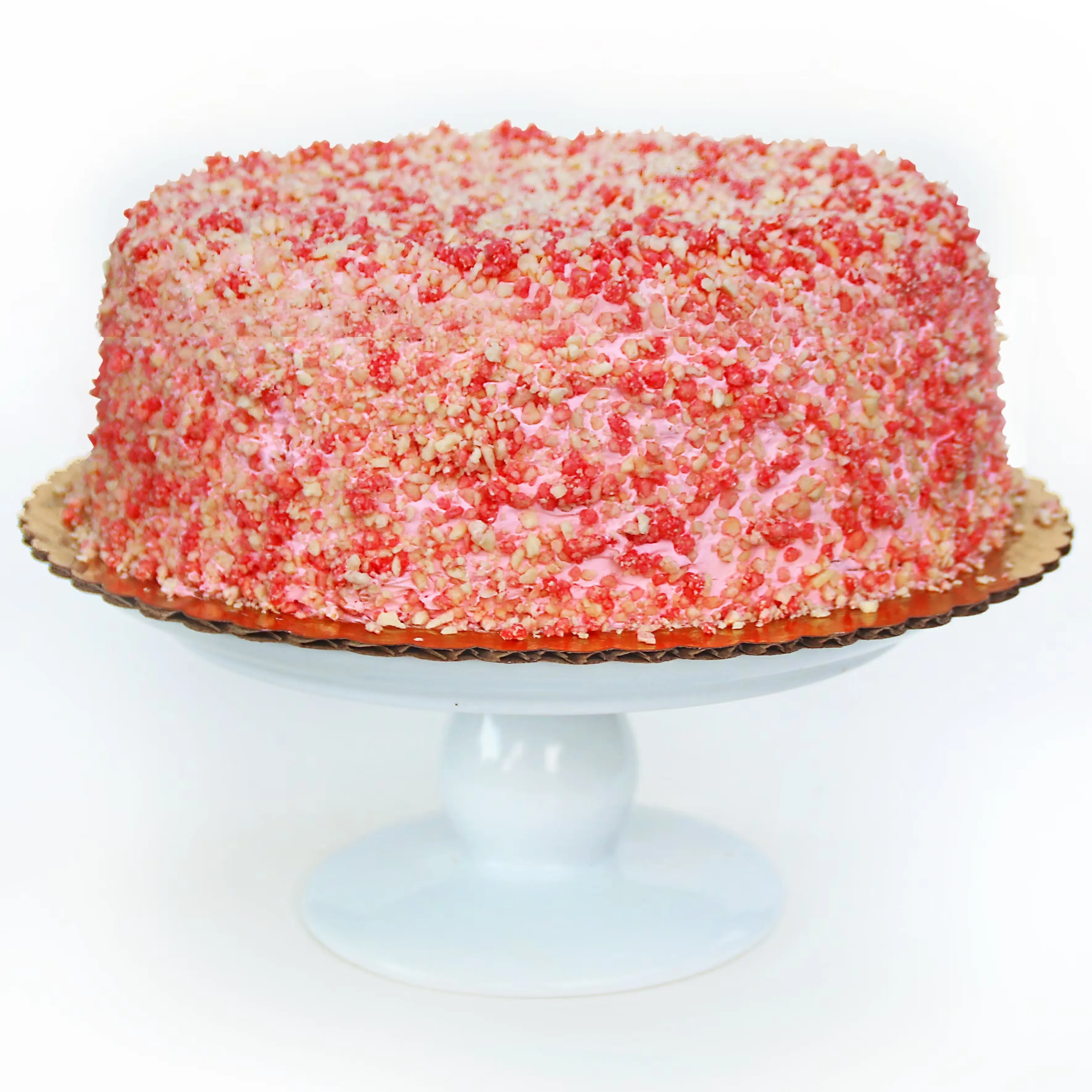 Strawberry Crunch Parfait Cake