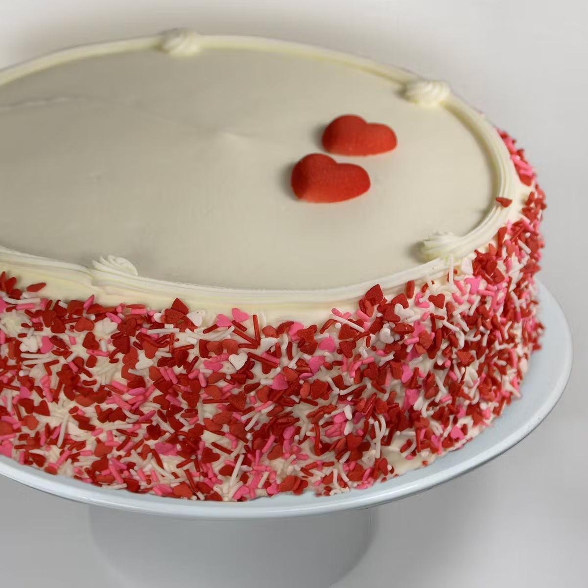 Valentine's Day Red Velvet Layer Cake