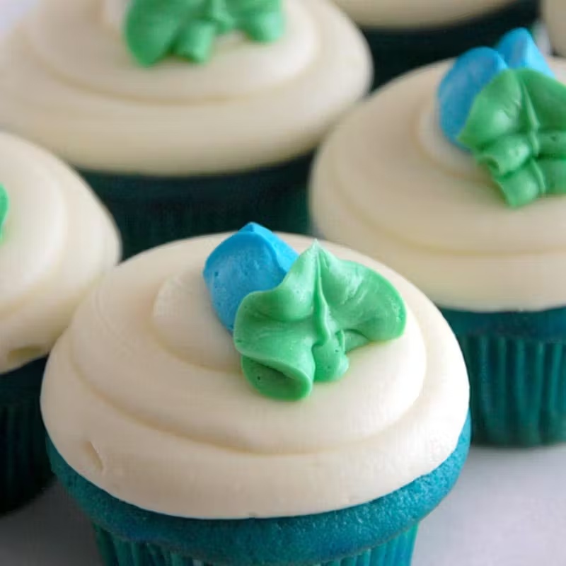 Blue Velvet Cupcakes - 12 Pack