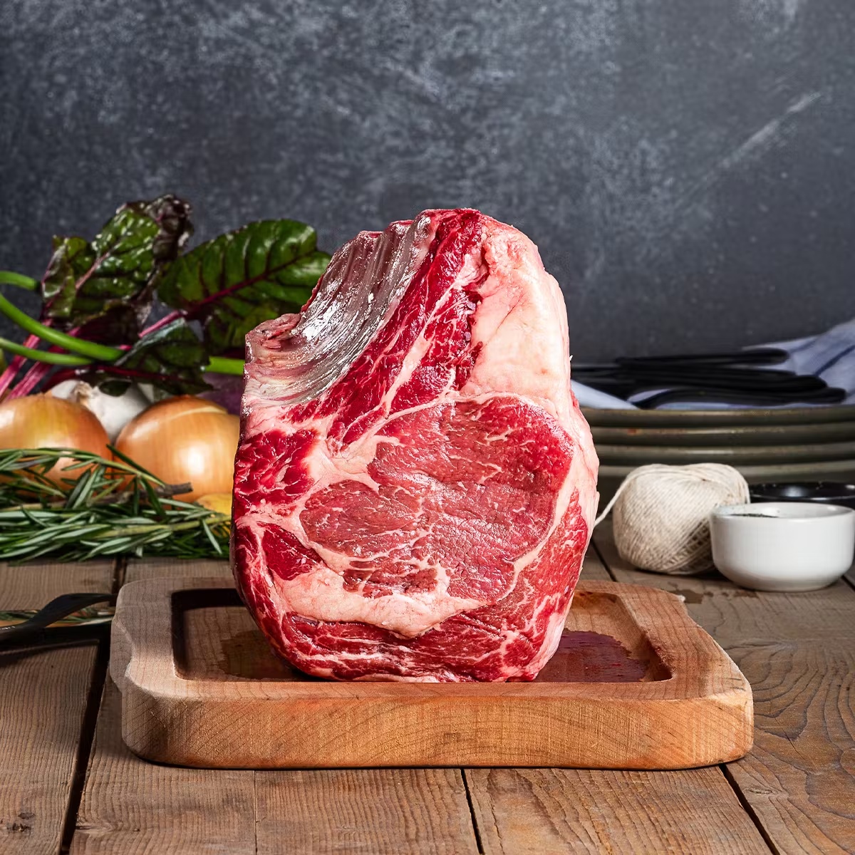 Akaushi Wagyu Standing Rib Roast (Bone-In)