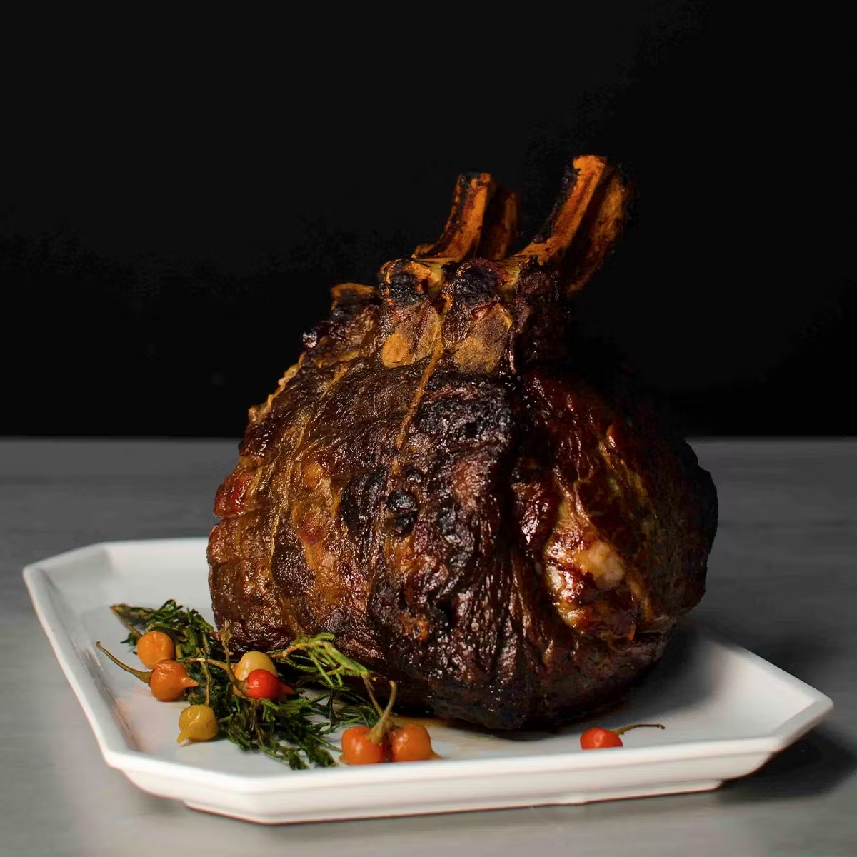 Akaushi Wagyu Standing Rib Roast (Bone-In)