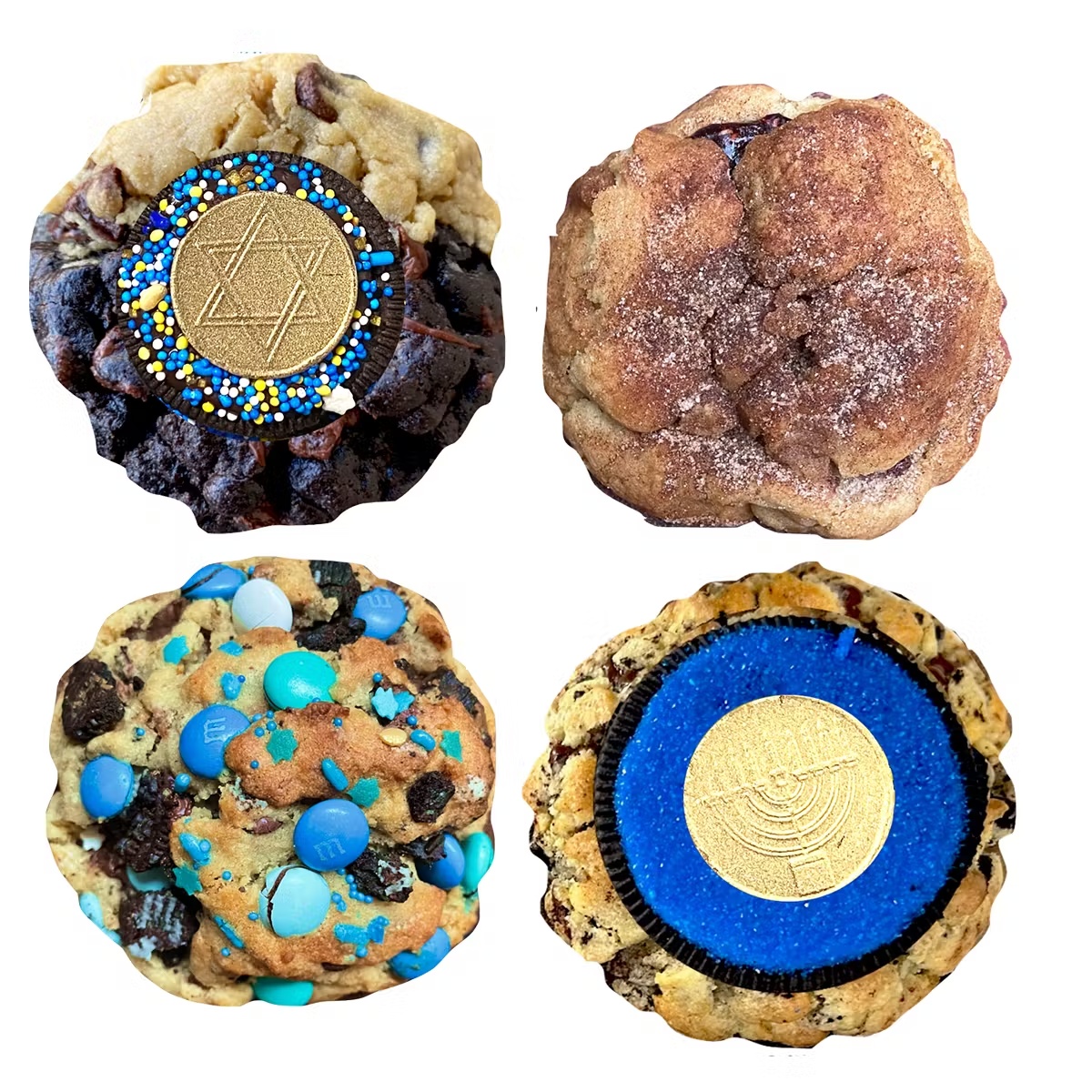 Eight Crazy Nights Hanukkah GIANT Cookies Pack
