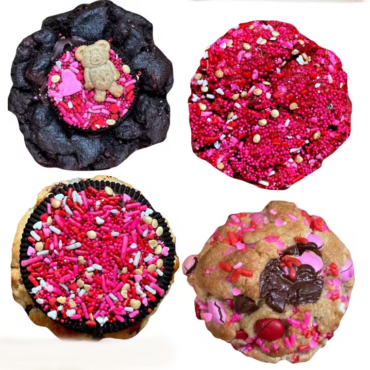 "Love U More" Valentine's Day GIANT Cookies Pack