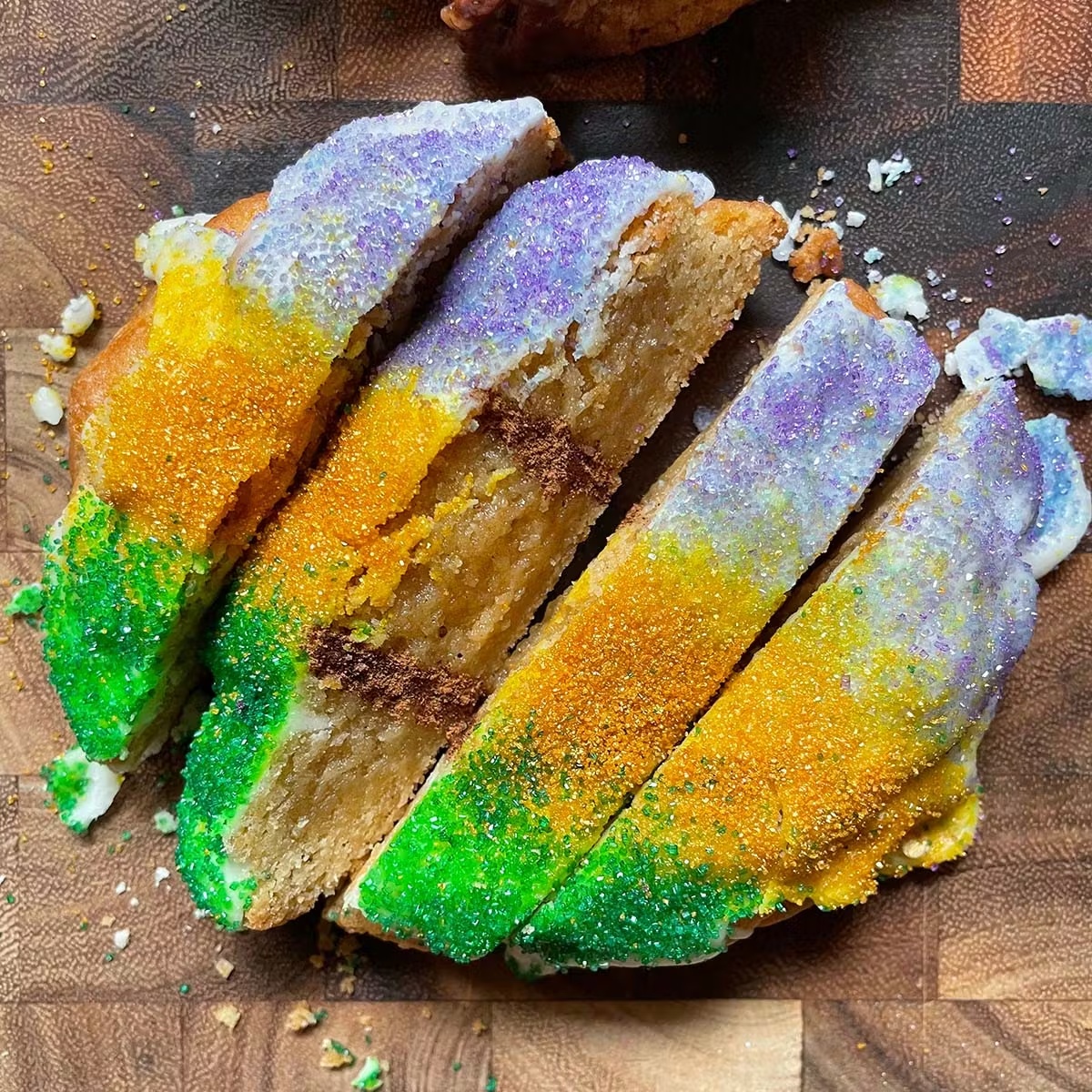 Mardi Gras Mambo GIANT Cookies