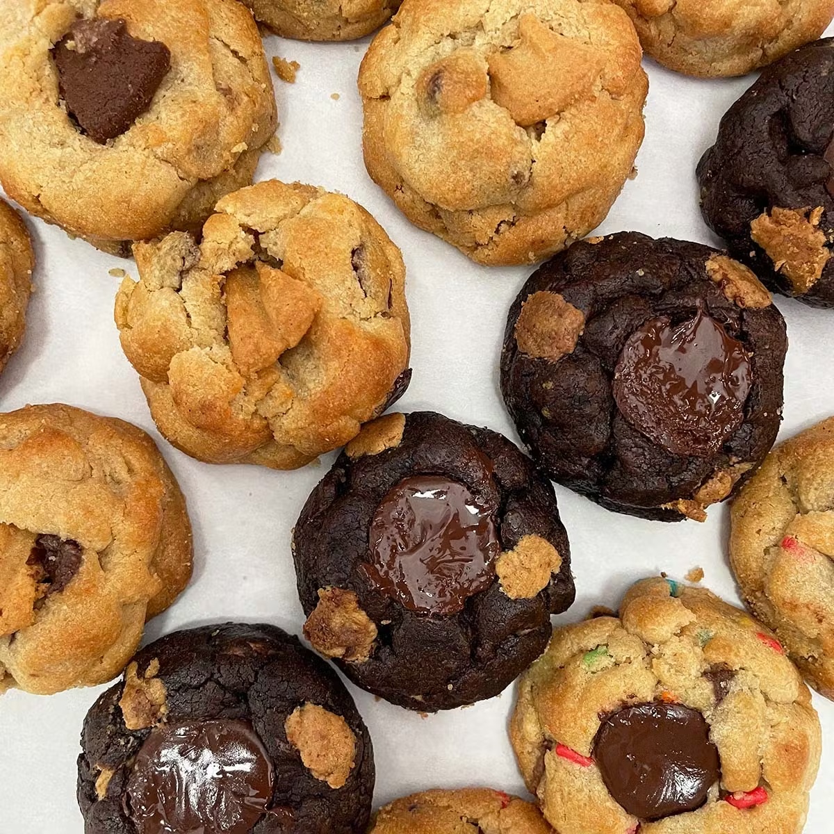 "Little Fats" Peanut Butter Mini Cookie Sampler - 16 Pack