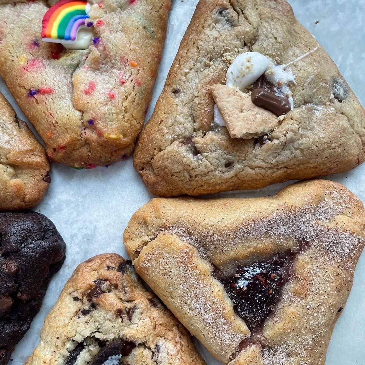 Purim Hamantashen Cookies - 7 Pack