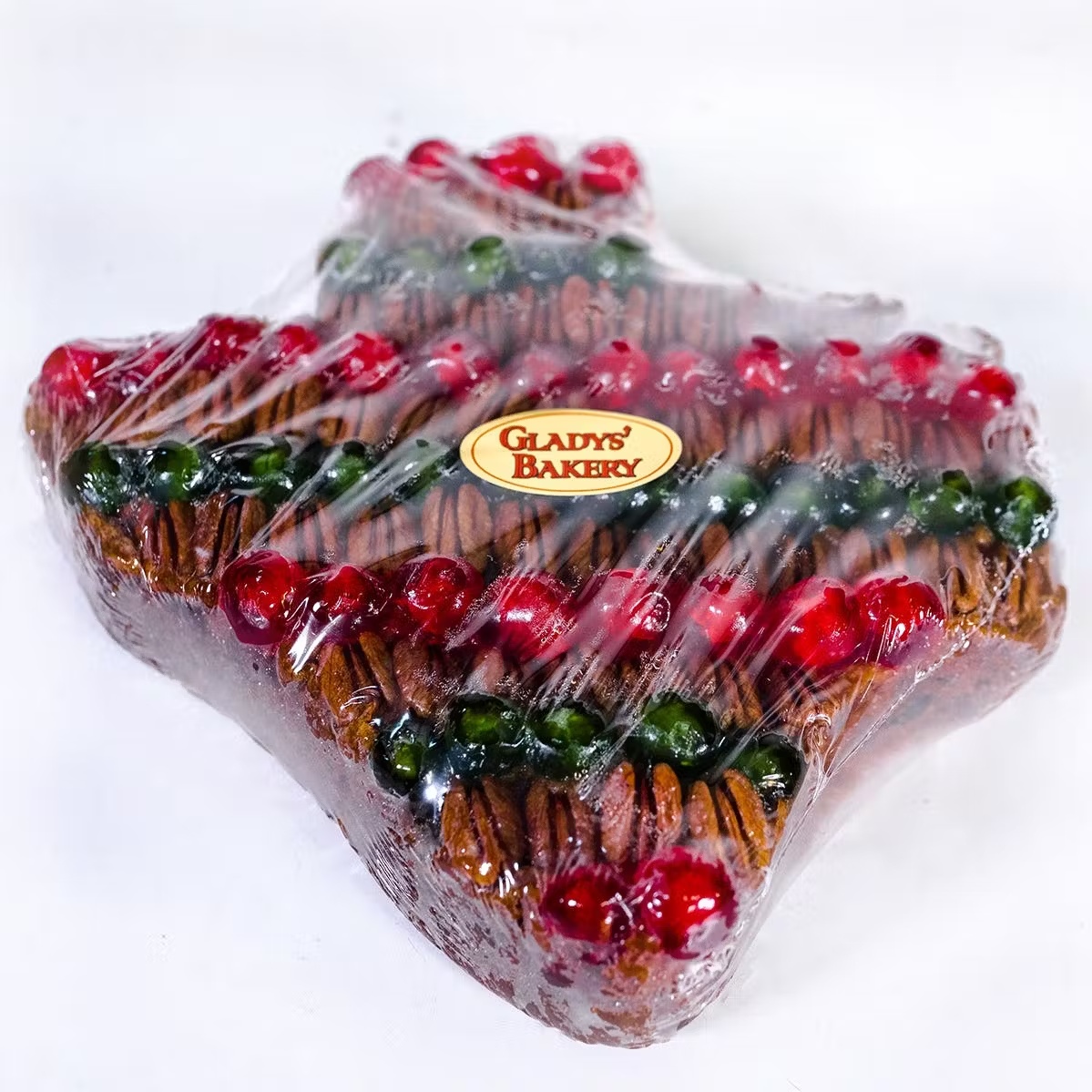 Texas Shaped Fruitcake - 3 lbs.