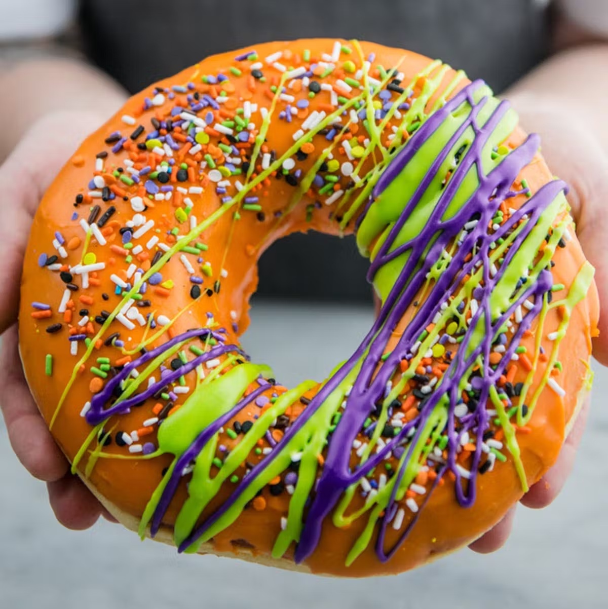 Halloween Big Ass Jumbo Donut