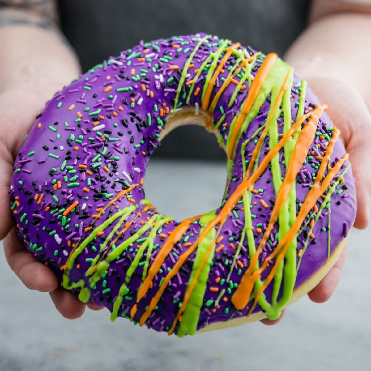 Halloween Big Ass Jumbo Donut