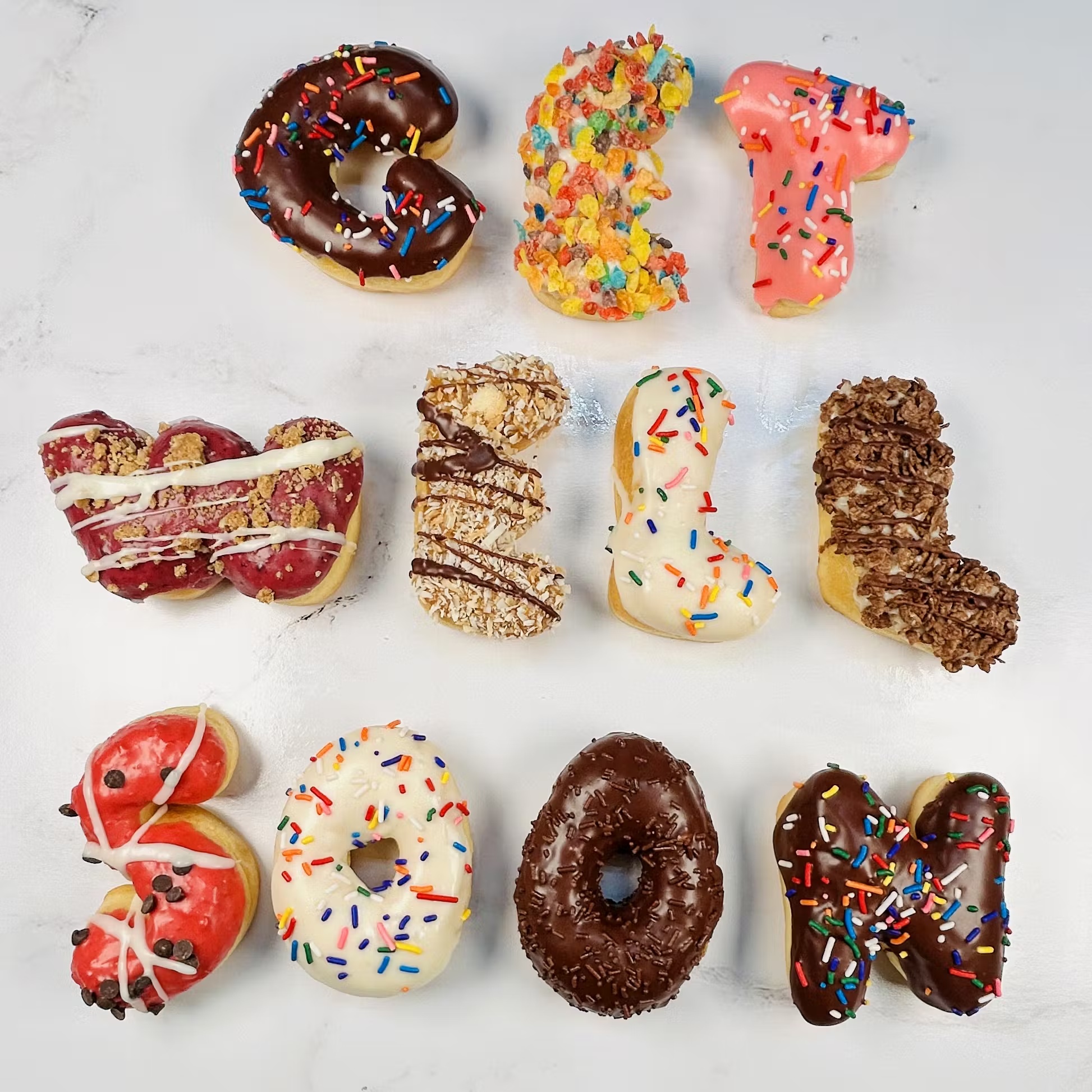 "Get Well Soon" Donuts