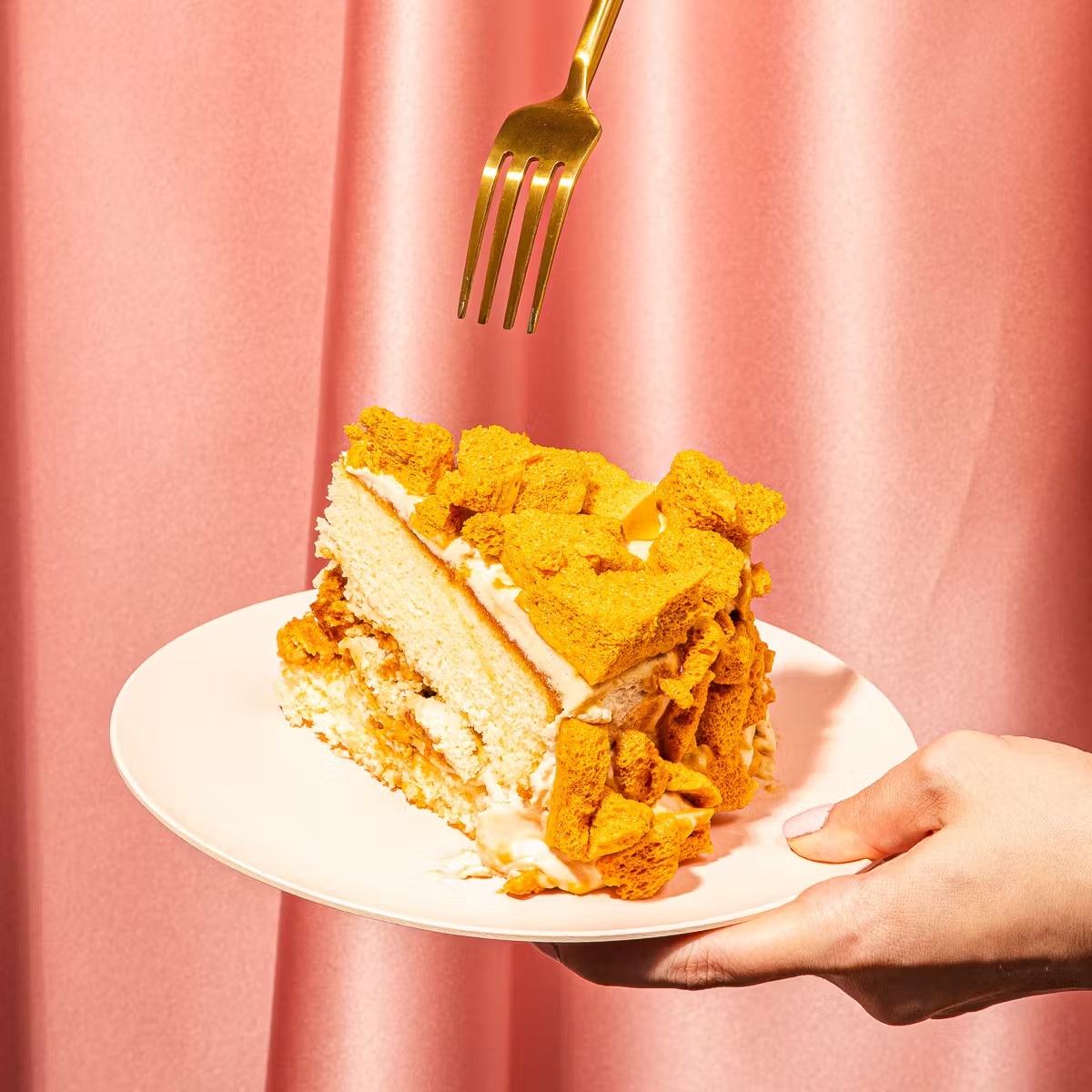 Blum's Coffee Crunch Cake