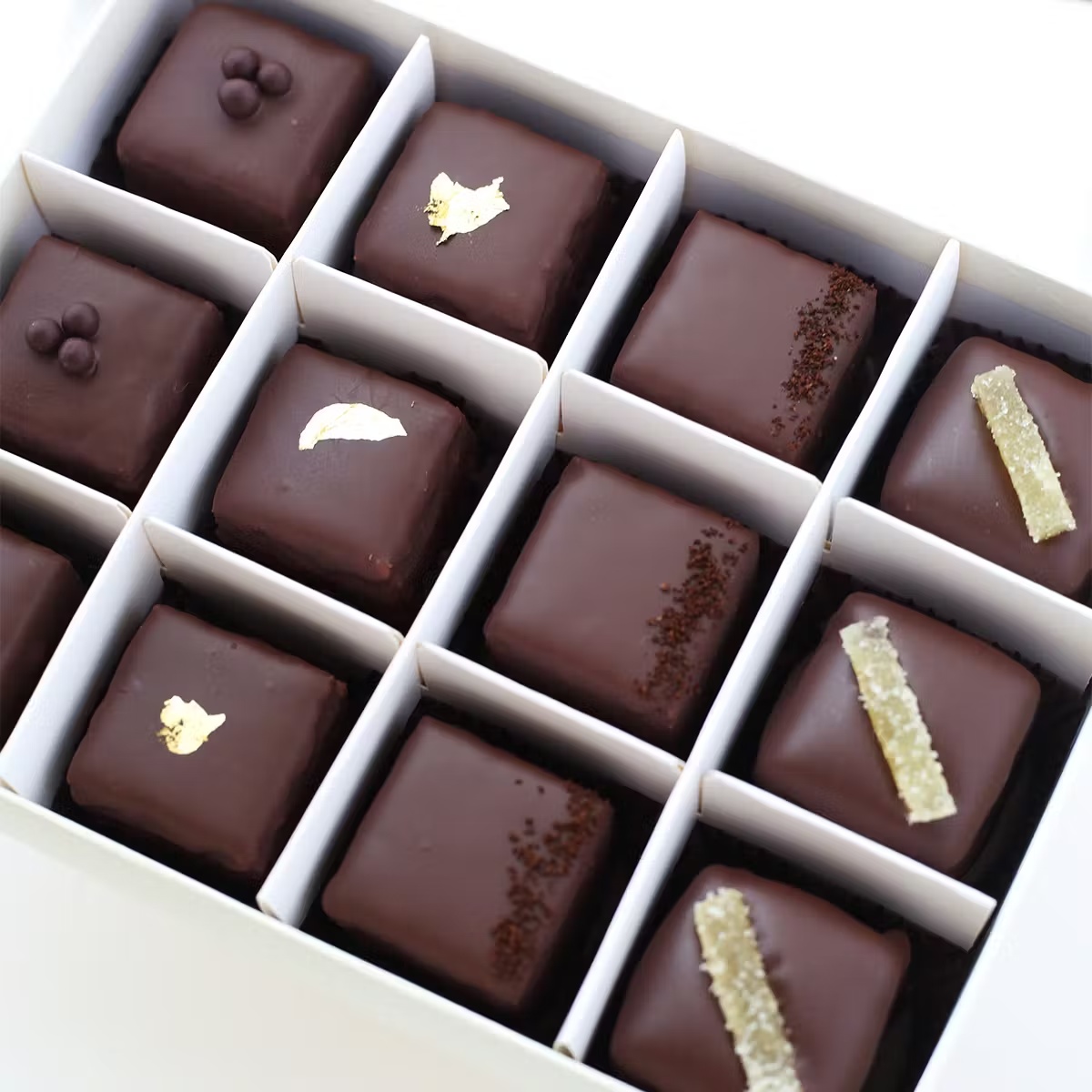 Bittersweet Chocolate Petits Fours - 12 Pack
