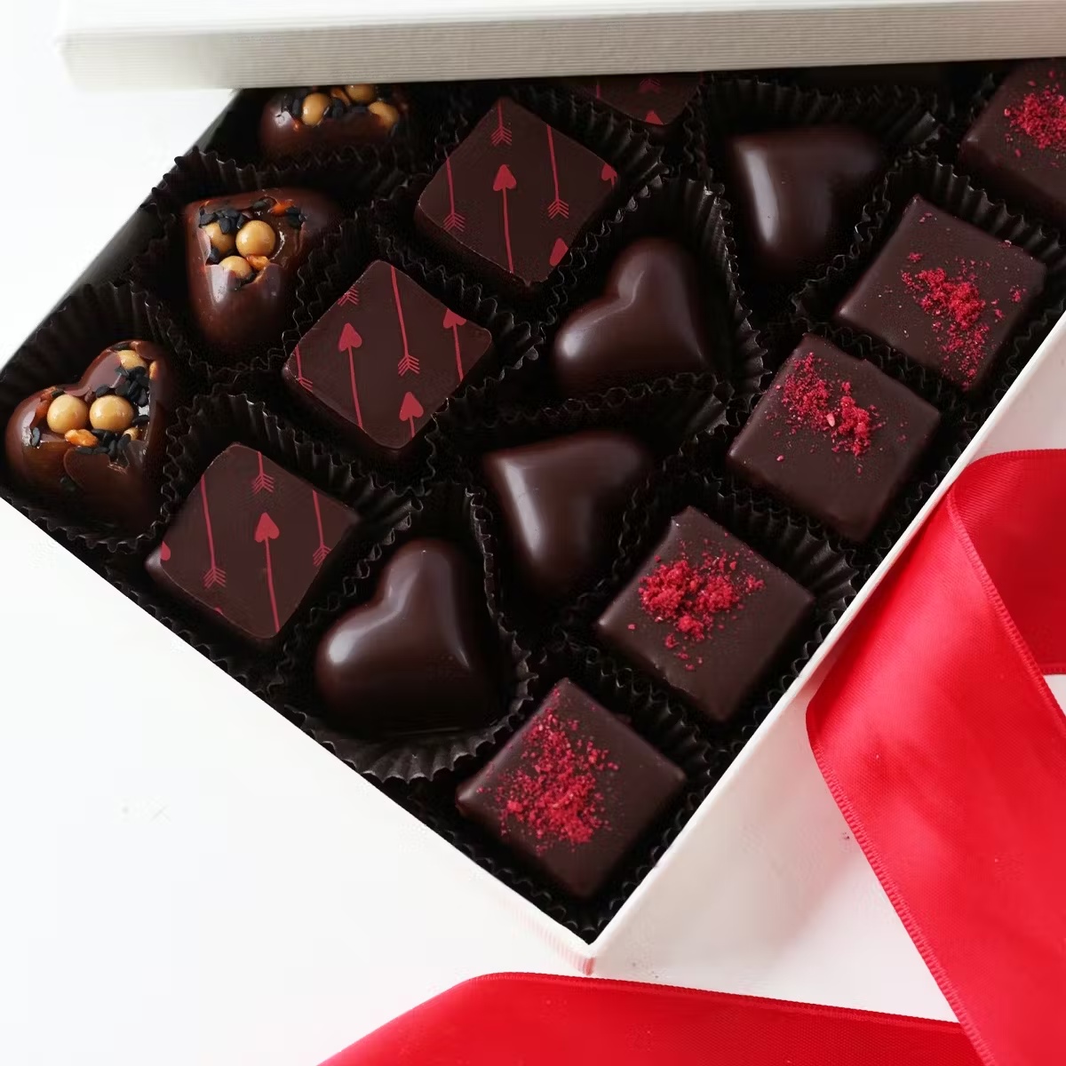 Valentine's Chocolate Truffles - 20 Pack