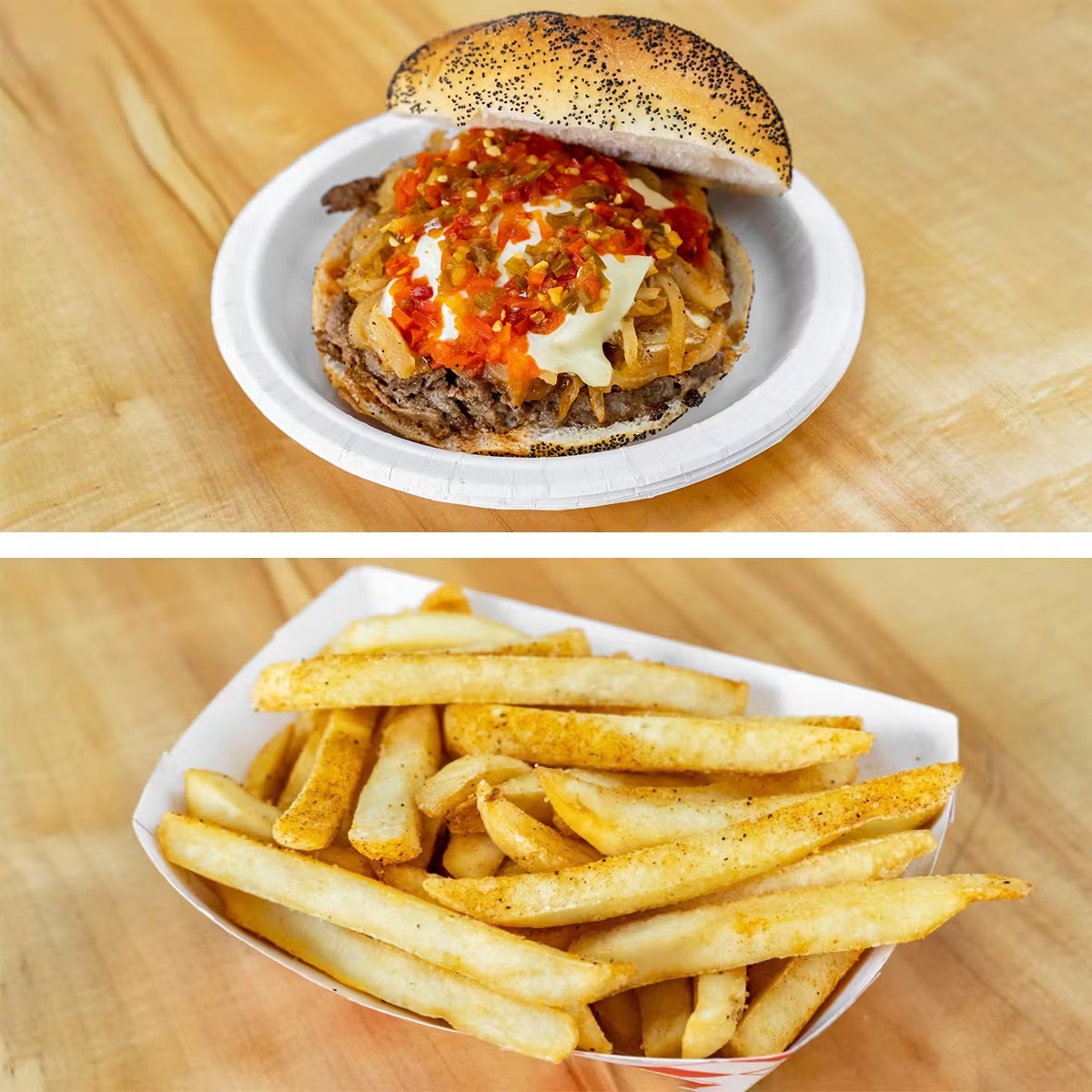 Donkey's Place Cheesesteak + French Fries Kit for 8