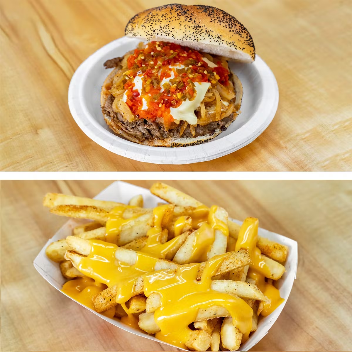 Donkey's Place Cheesesteak + Cheese Fries Kit for 8