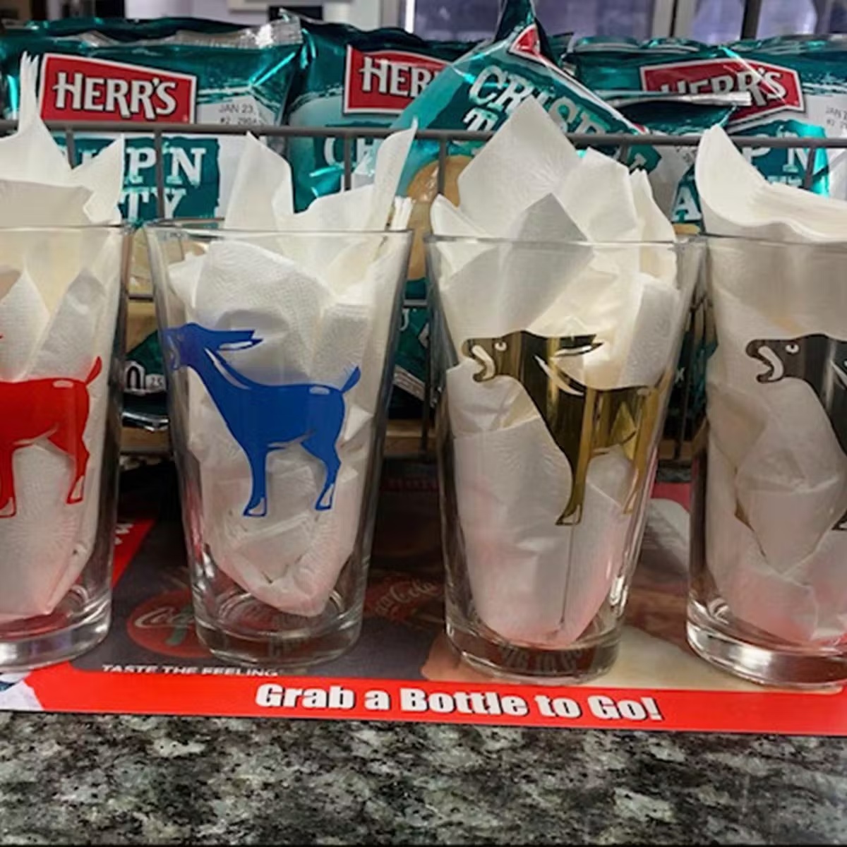 Donkey's Place Pint Glass