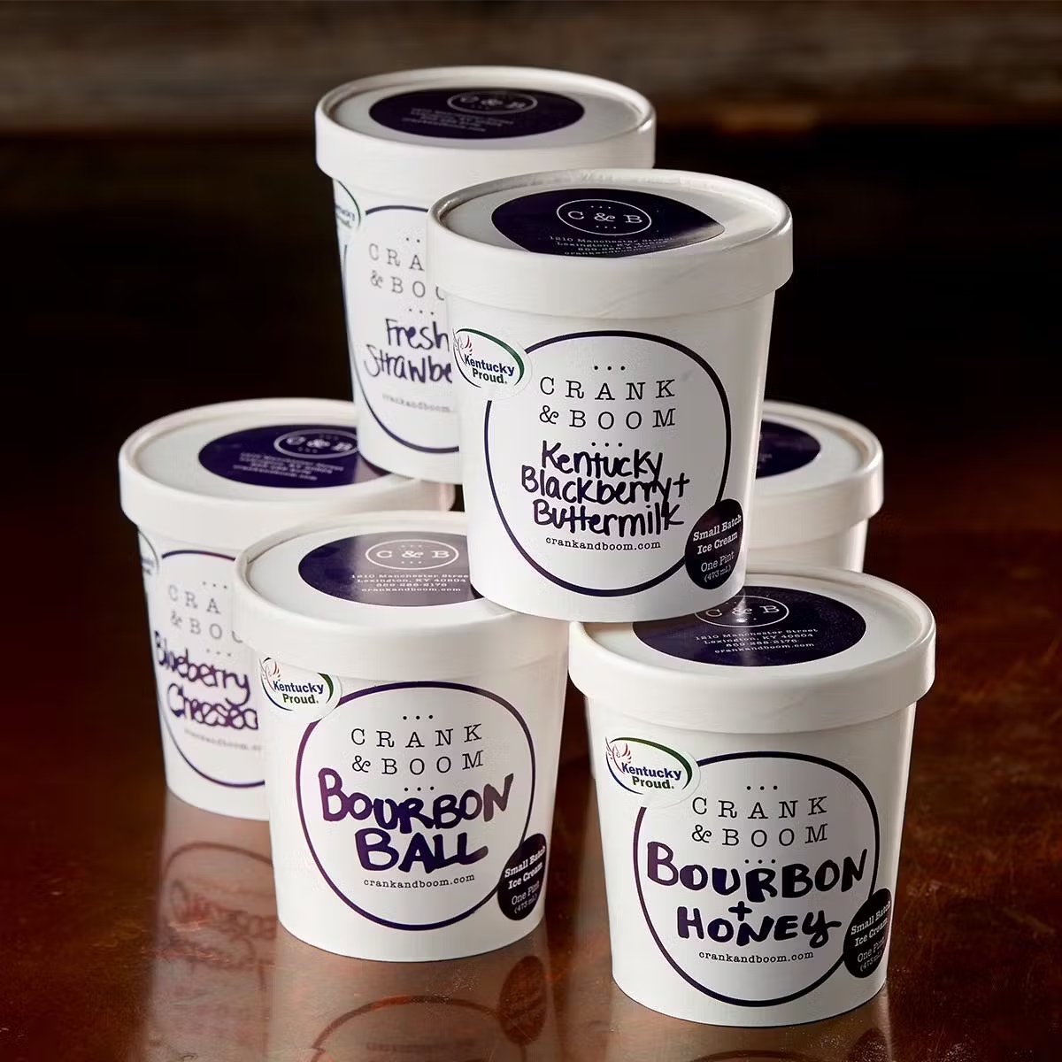 Flavors of Kentucky Ice Cream Collection - 6 Pints