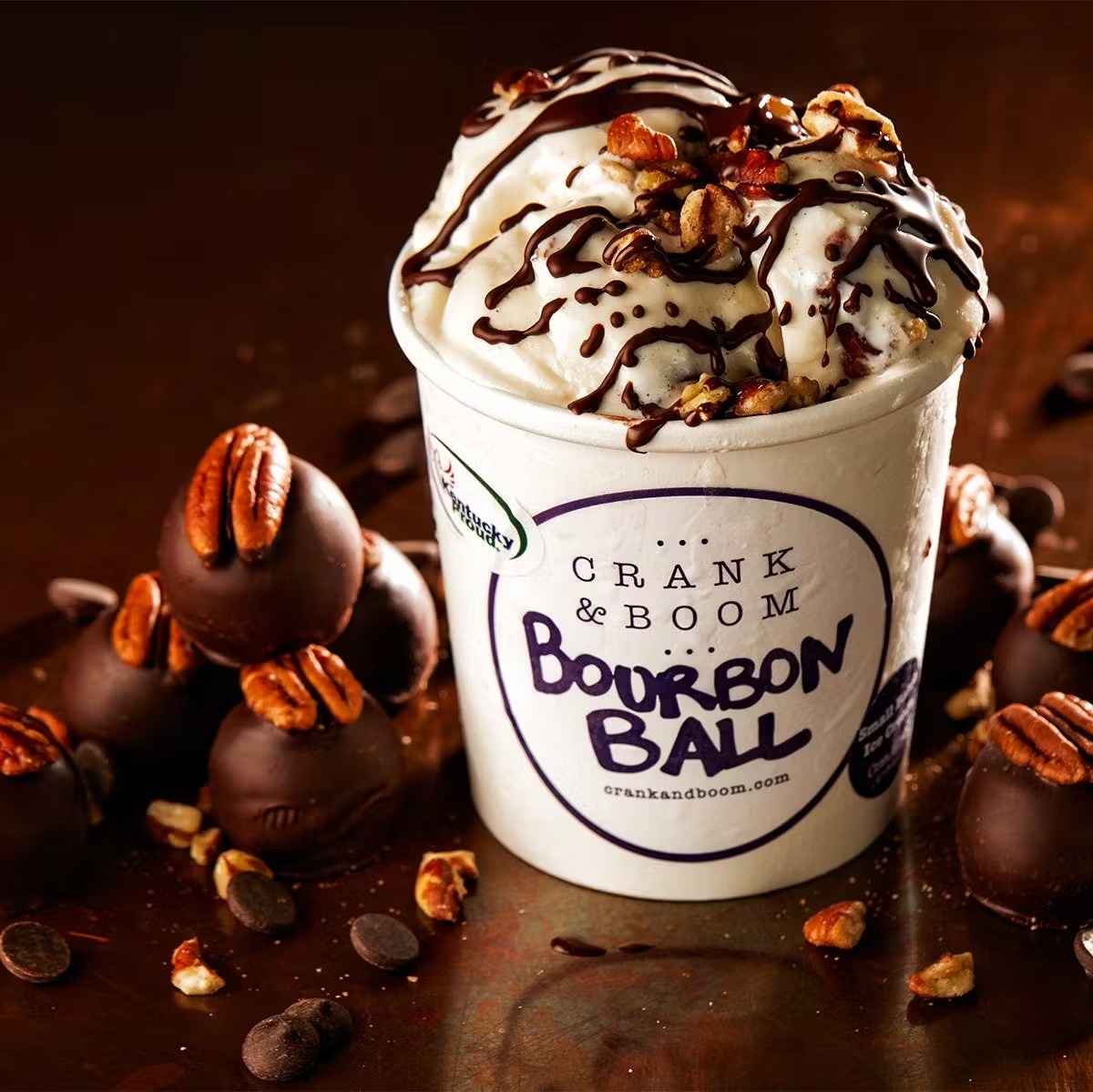 Bourbon Ball Ice Cream - 6 Pints