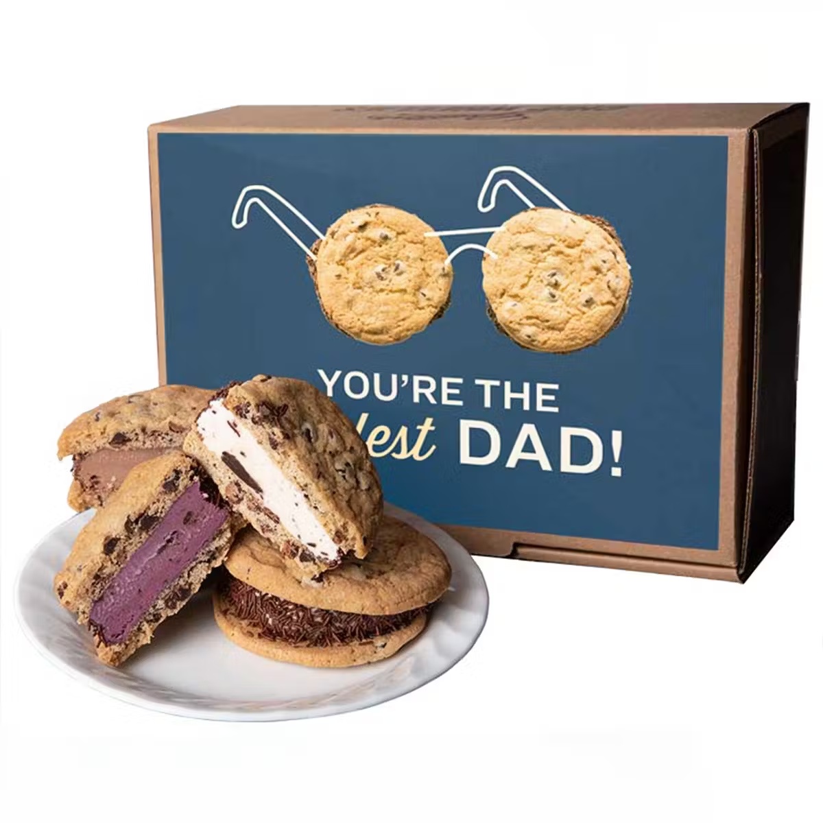 Father's Day âChip Wheeliesâ Ice Cream Sandwiches - 12 Pack