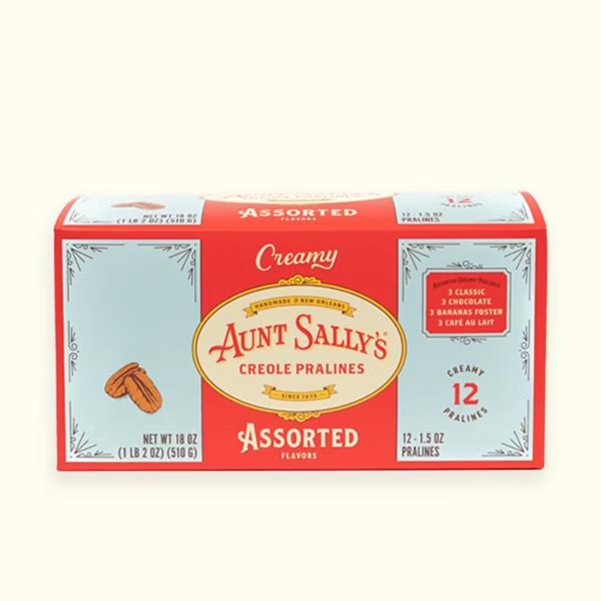 Creamy Assorted Pralines - Box of 12