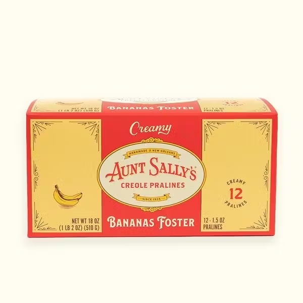 Creamy Bananas Foster Pralines - Box of 12