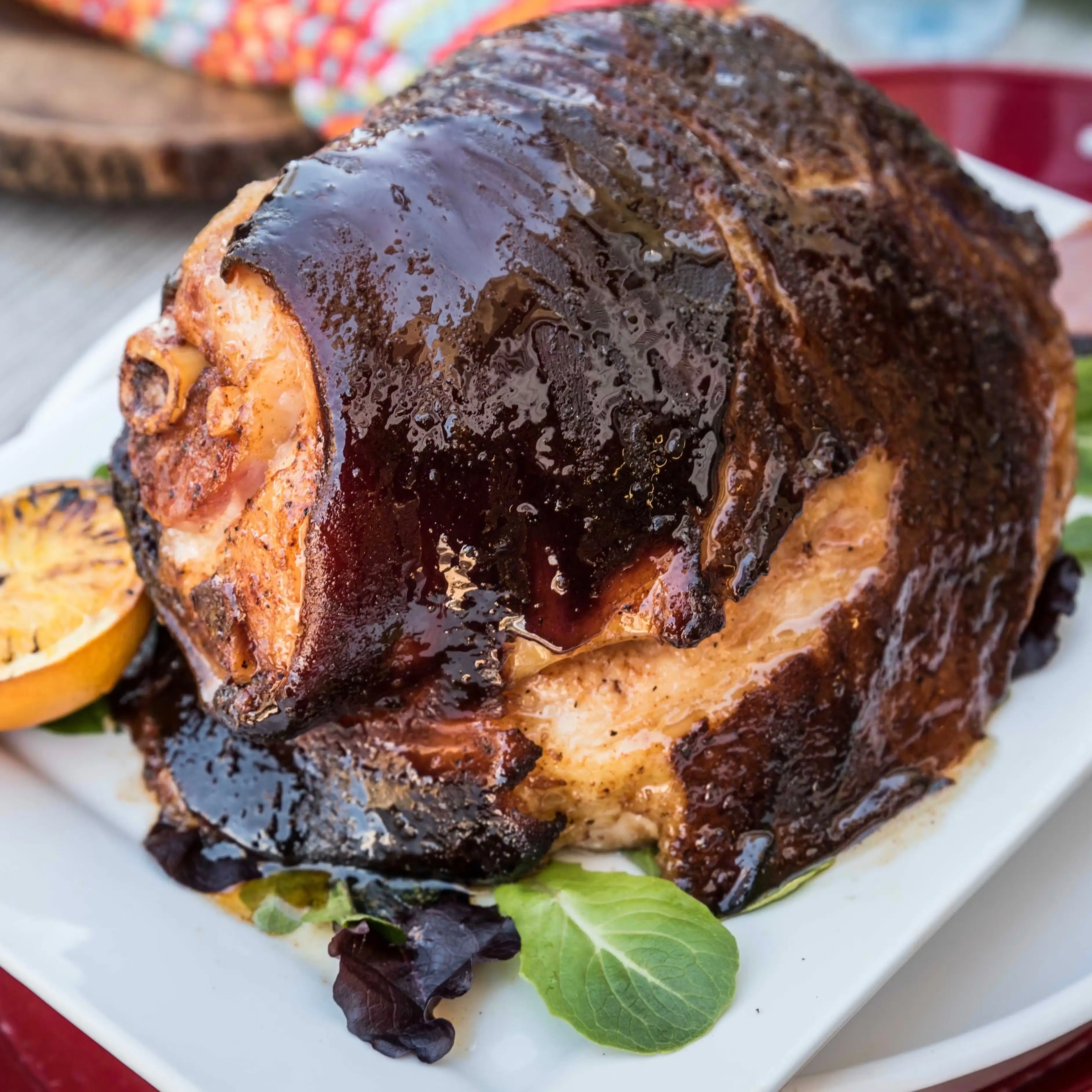 Pit Smoked BBQ Ham