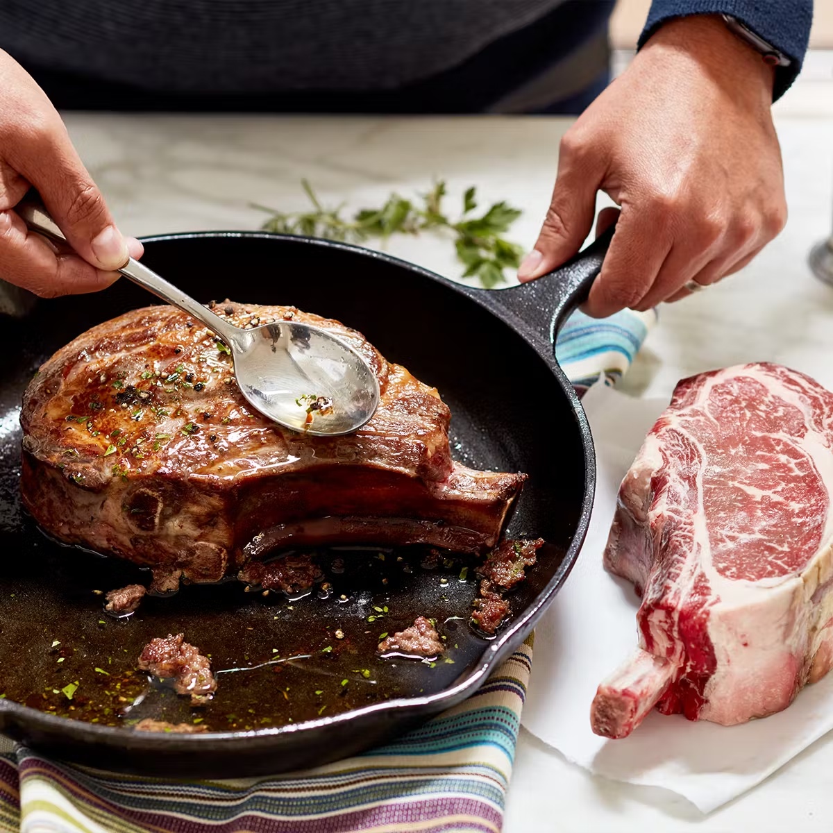 Tomahawk Ribeye Steaks - 2 Pack
