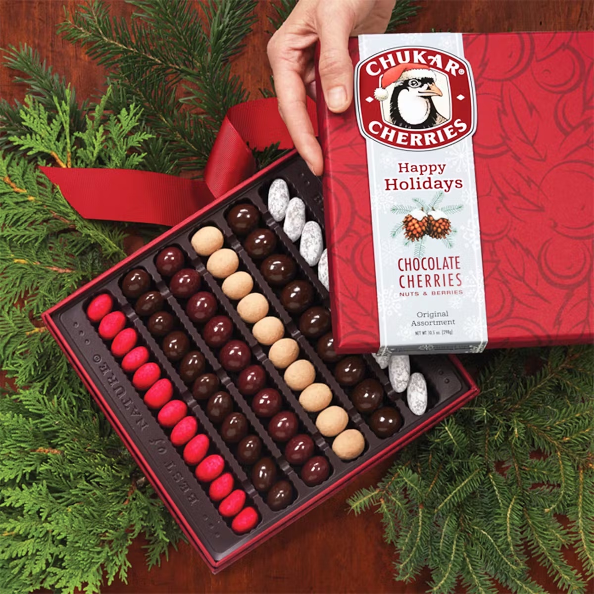 Chukar ï»¿ï»¿Holiday Celebration Gift Tower