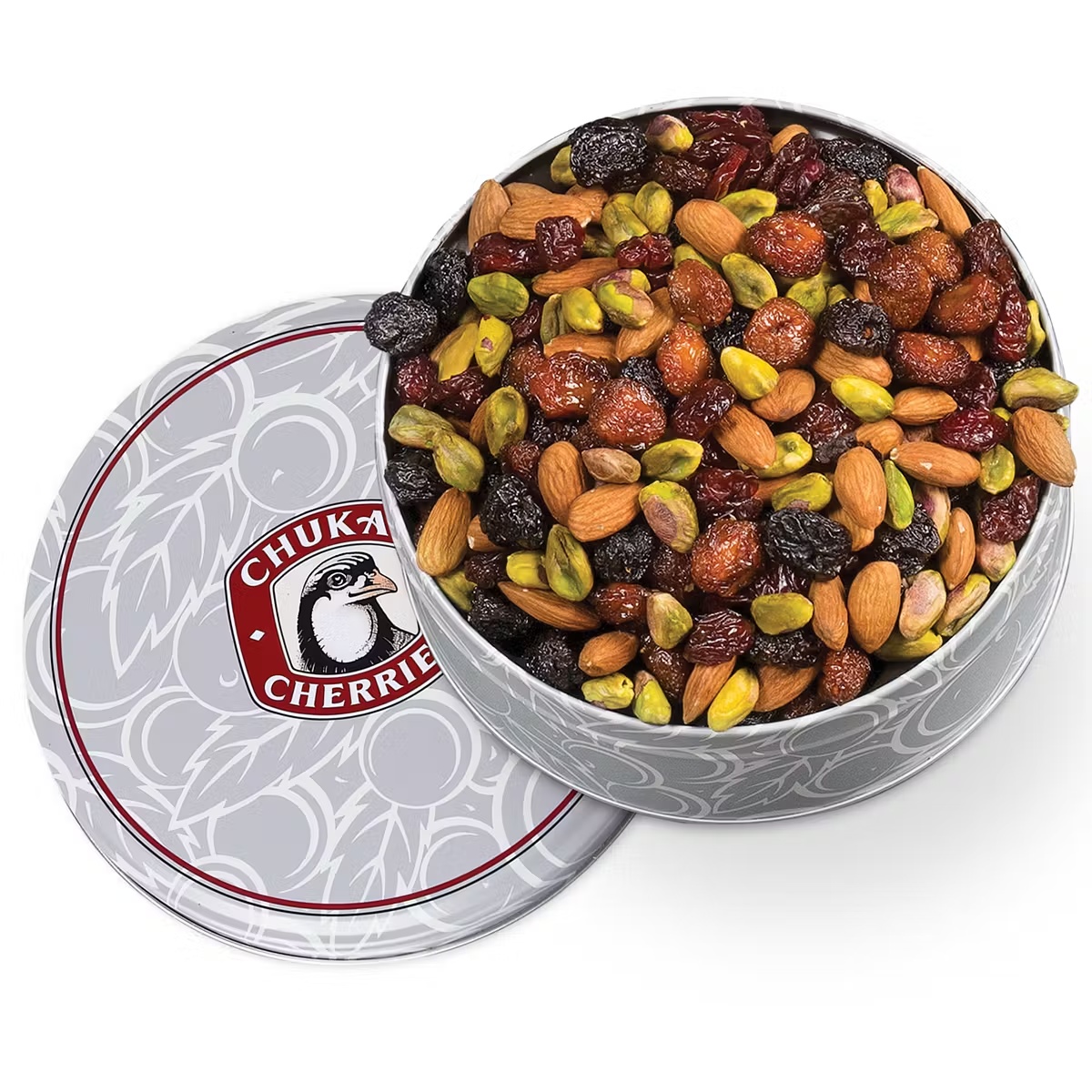 Triple Cherry Nut Tin