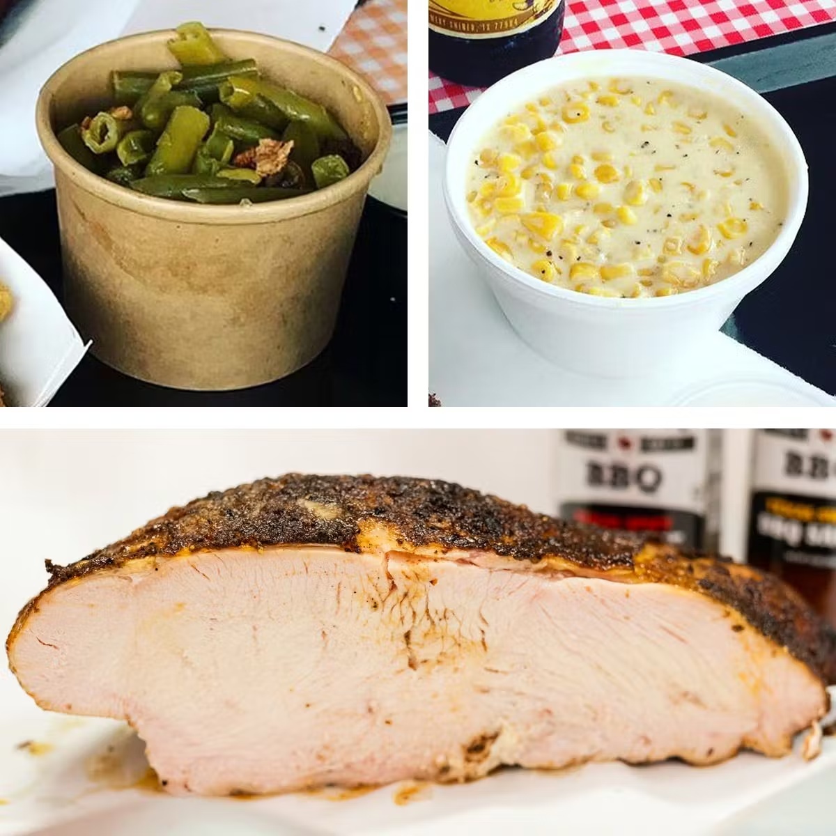 Smoked Turkey Dinner for 4-6