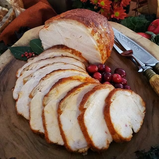 Roasted Sous Vide Turkey Breast