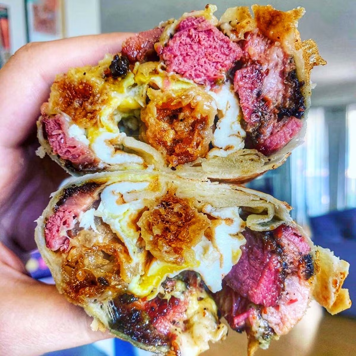 Ugly Drum Pastrami Breakfast Burrito