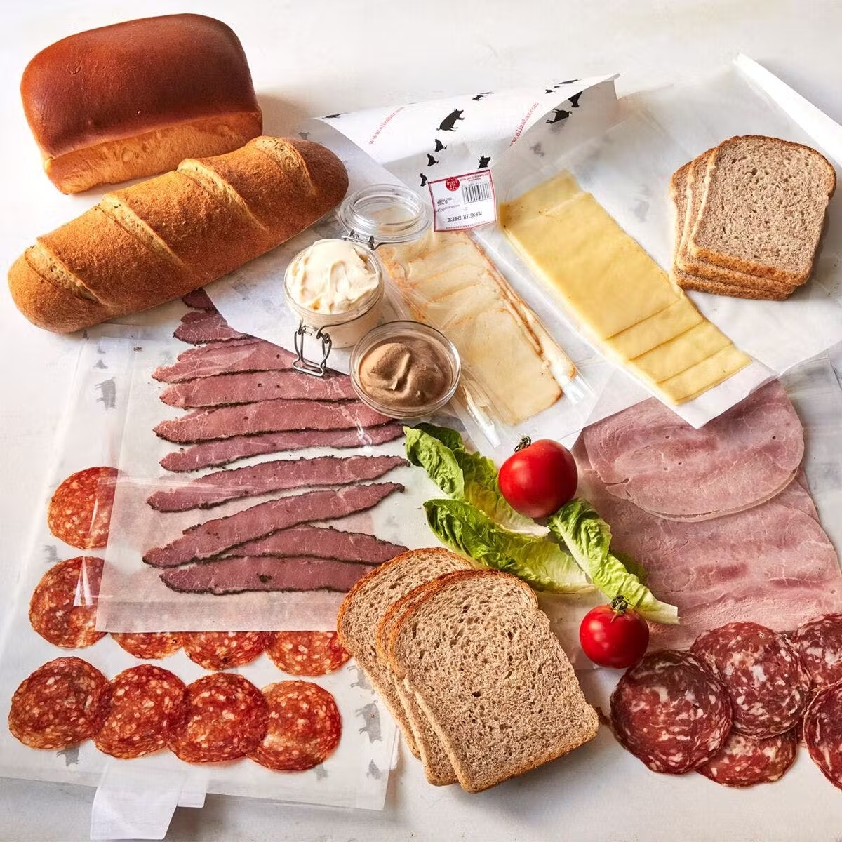 Build A Sandwich Basket for 6