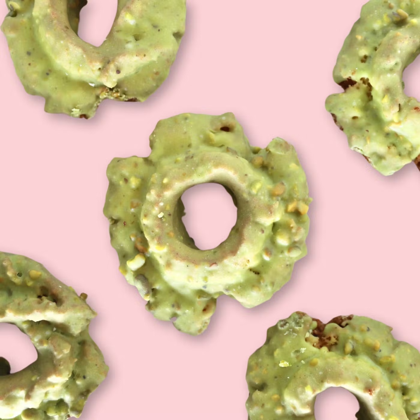 Lemon-Pistachio Old Fashioned Donut - 12 Pack