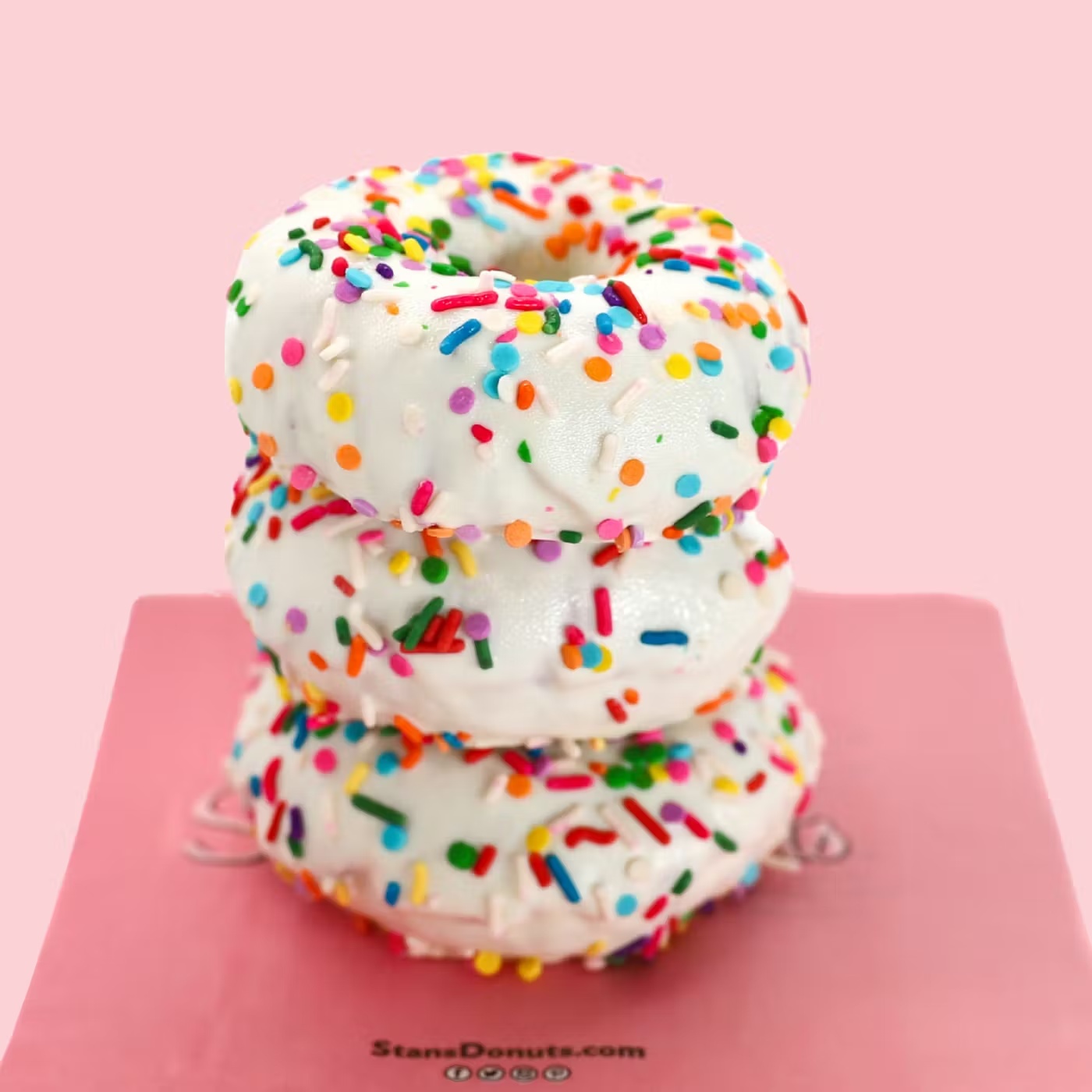 Birthday Cake Donut - 12 Pack