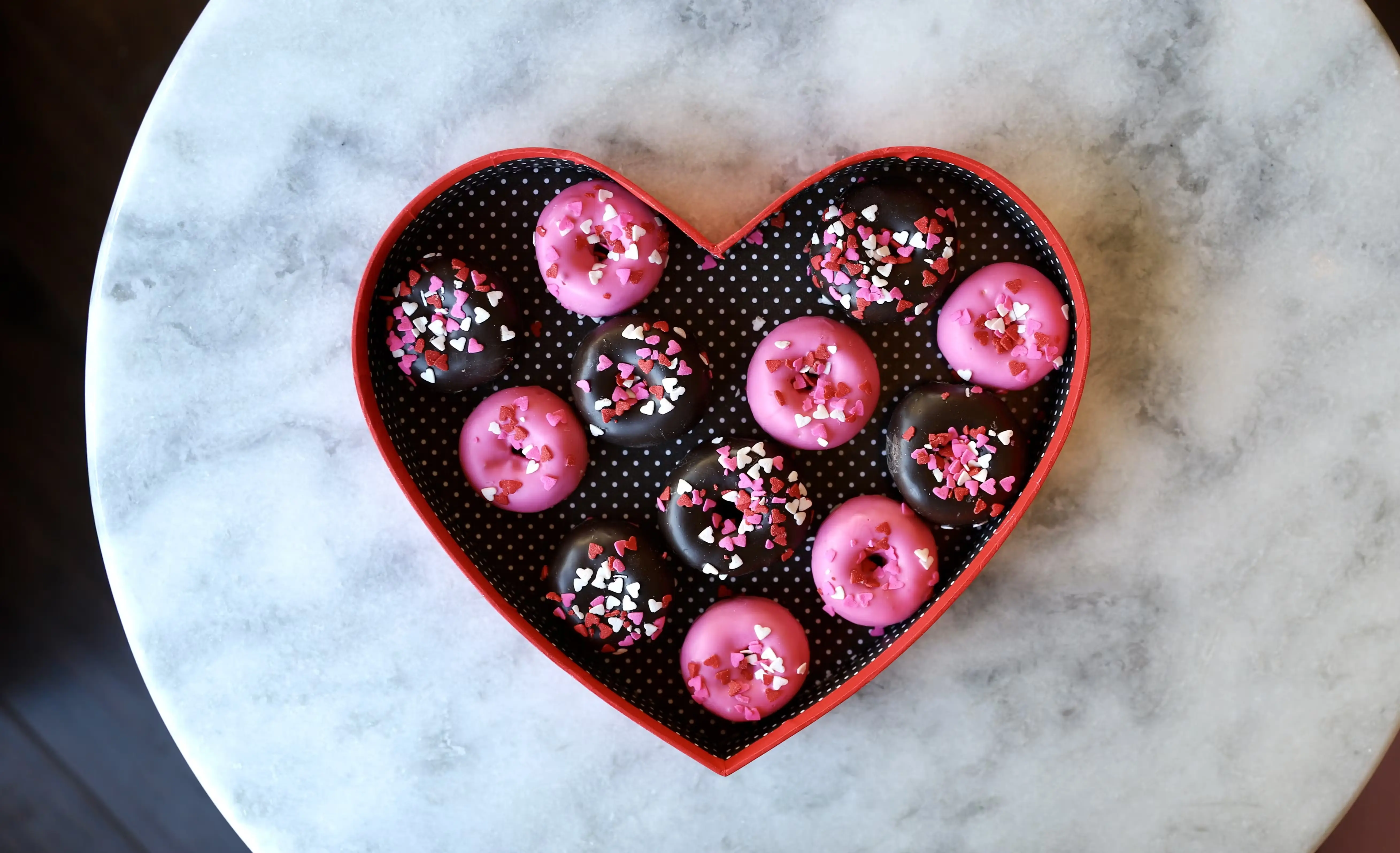 Valentineâs Day Mini Donut Combo - 12 Pack