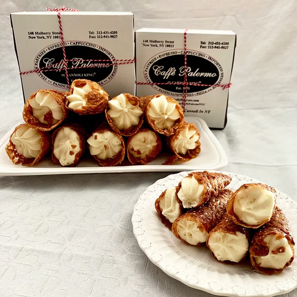 Mini Almond Cheesecake Cones - 12 Pack