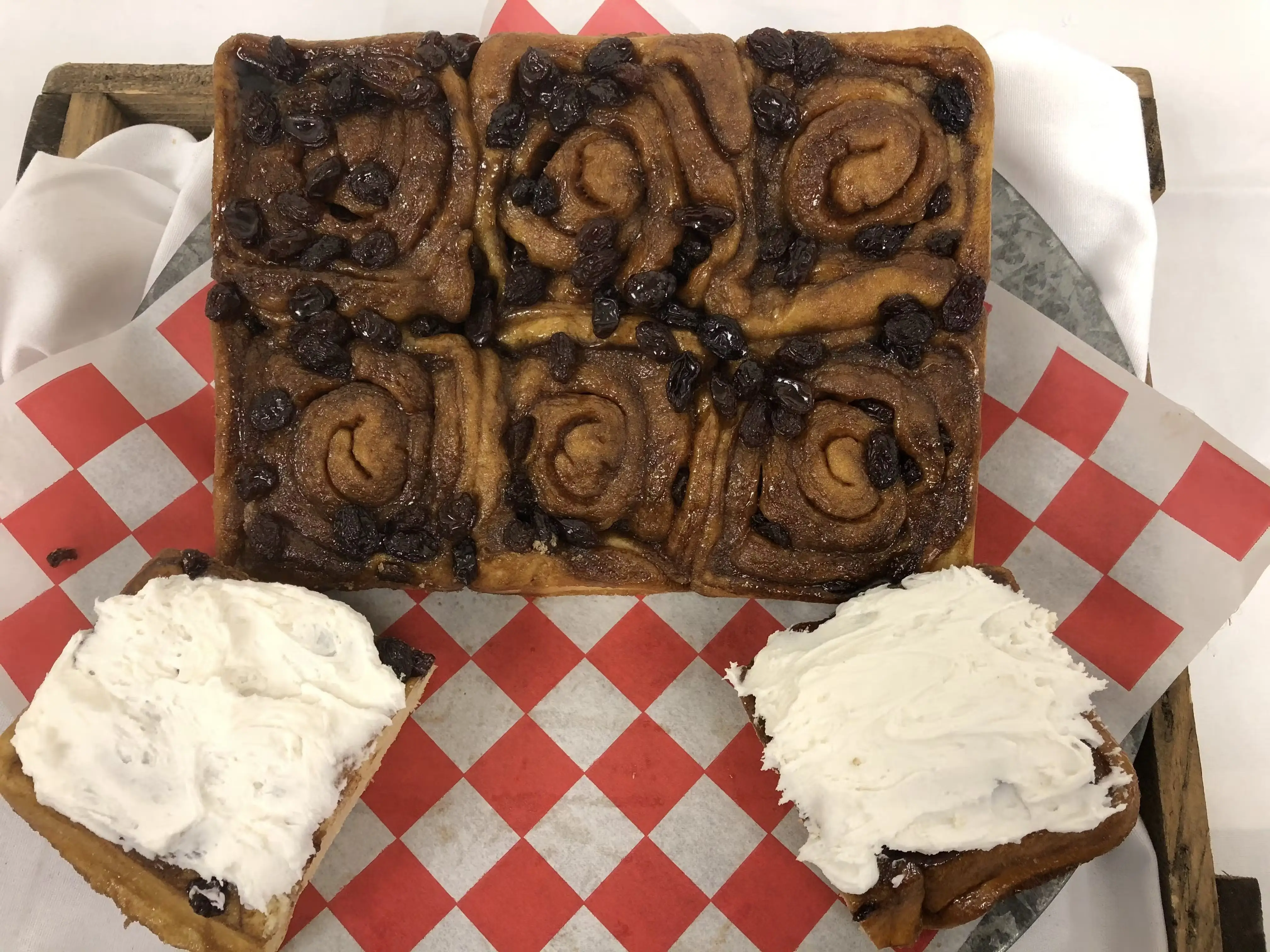 Raisin Sticky Buns - 12 Pack