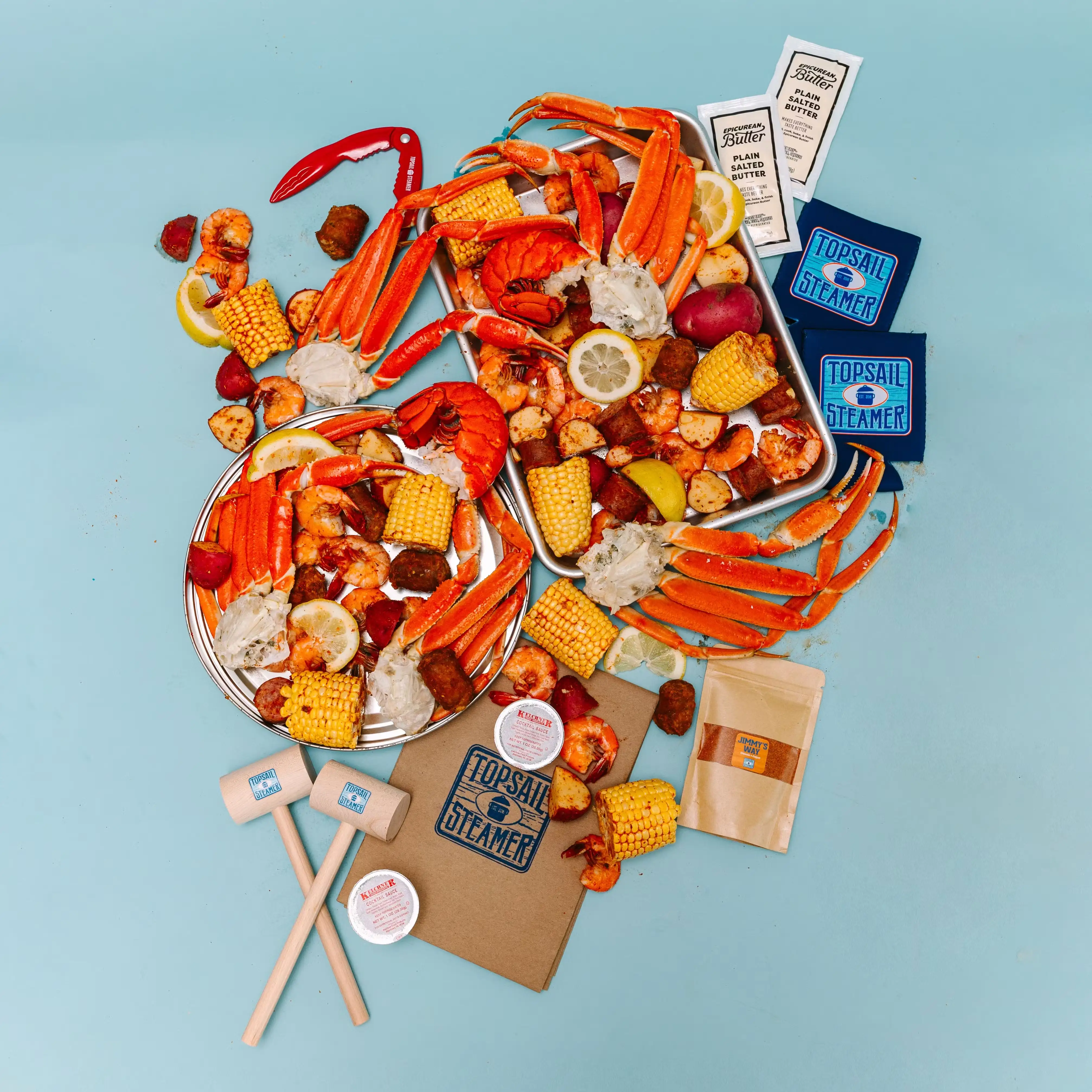 King Tider Seafood Meal Kit for 4-6