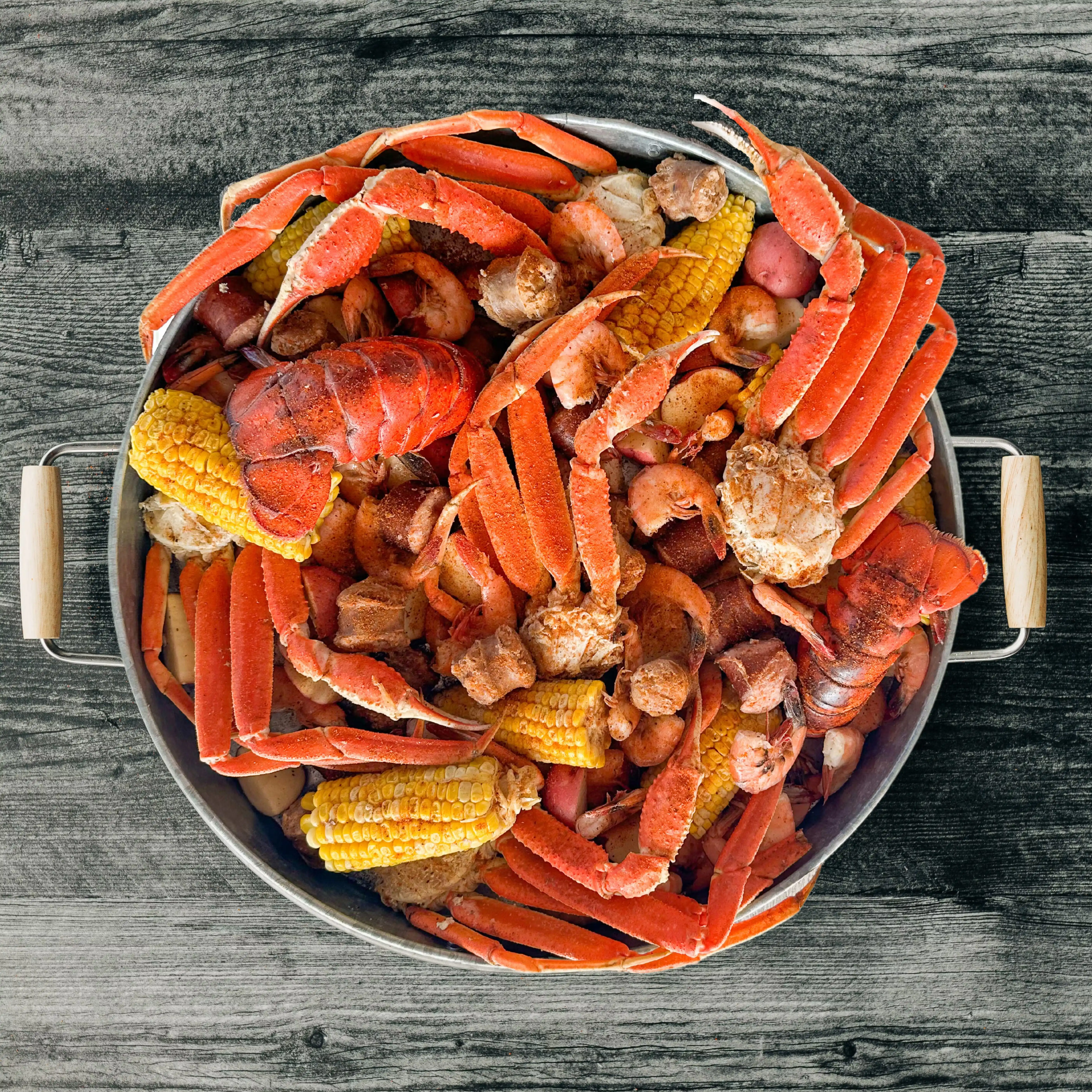 King Tider Seafood Meal Kit for 4-6