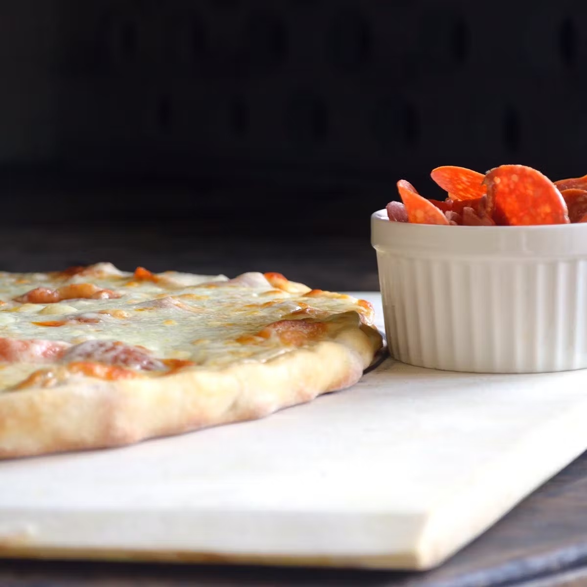 Thin Crust Pepperoni Pizza - 4 Pack