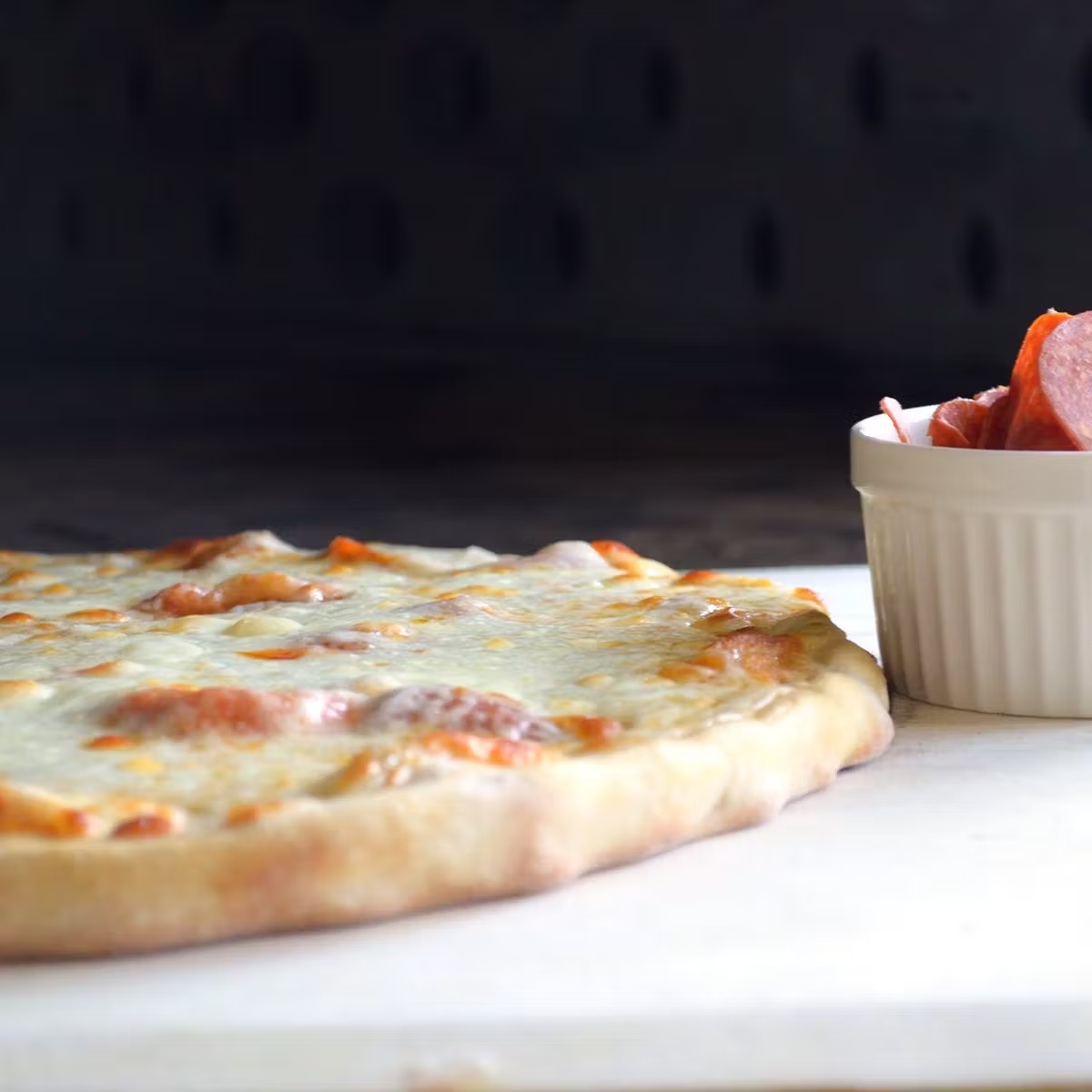 Thin Crust Pepperoni Pizza - 4 Pack