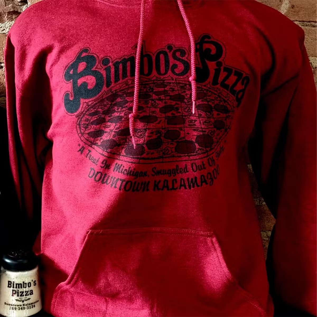 Bimbo's Pizza Hooded Sweatshirt