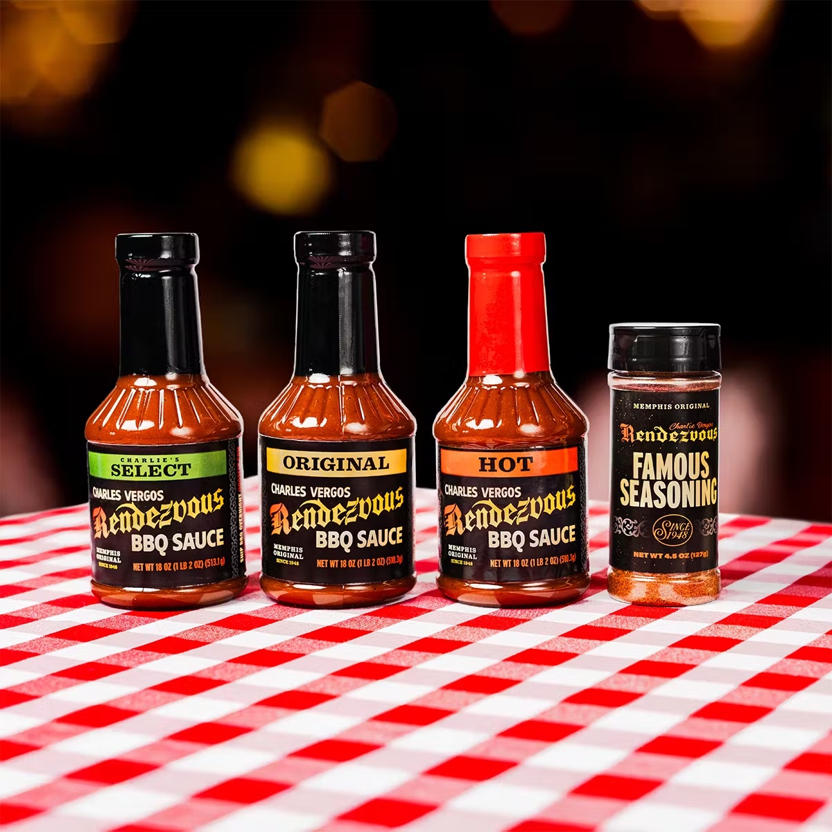 Memphis BBQ Sauce + Seasoning - Choose Your Own 4 Pack