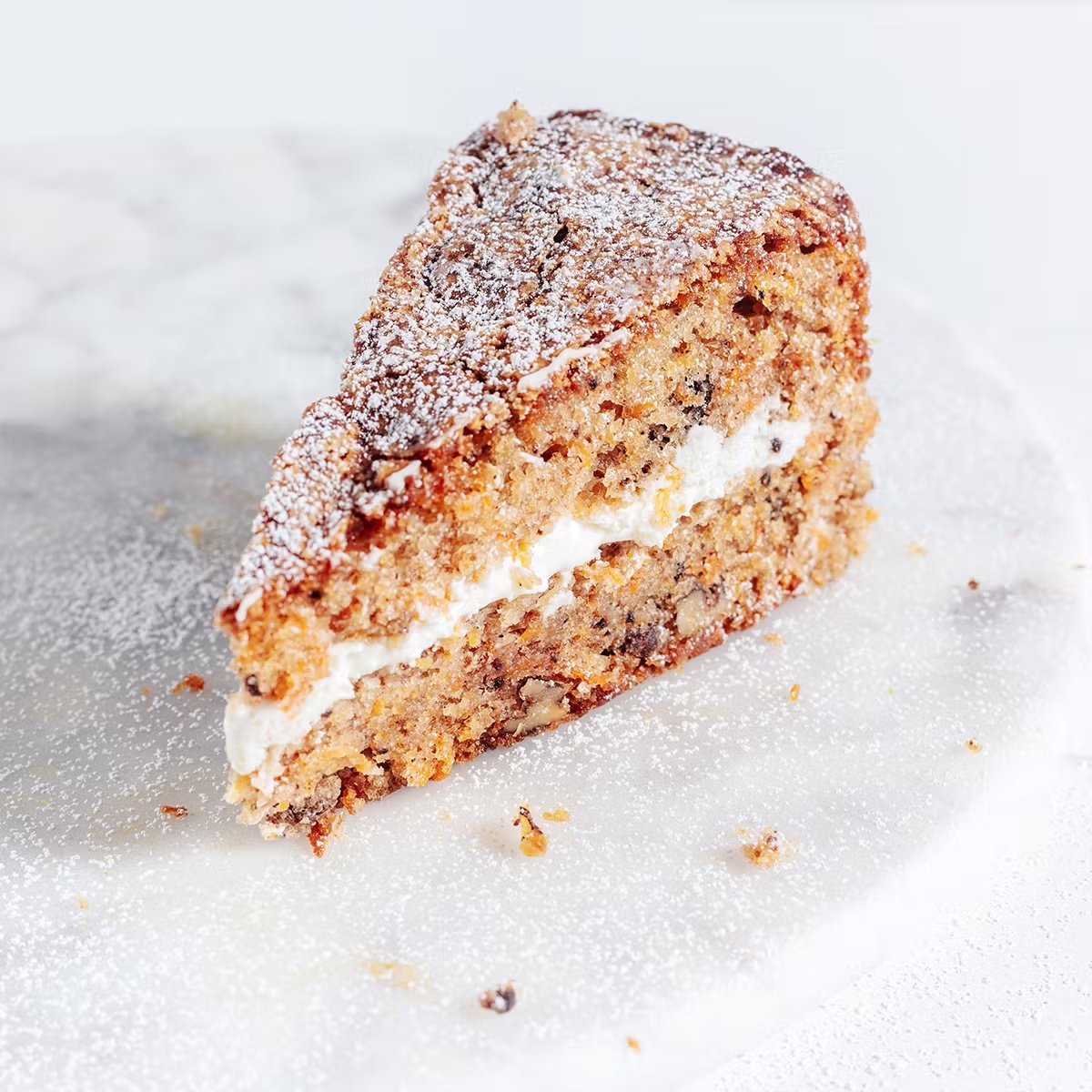 Carrot & Walnut Cake