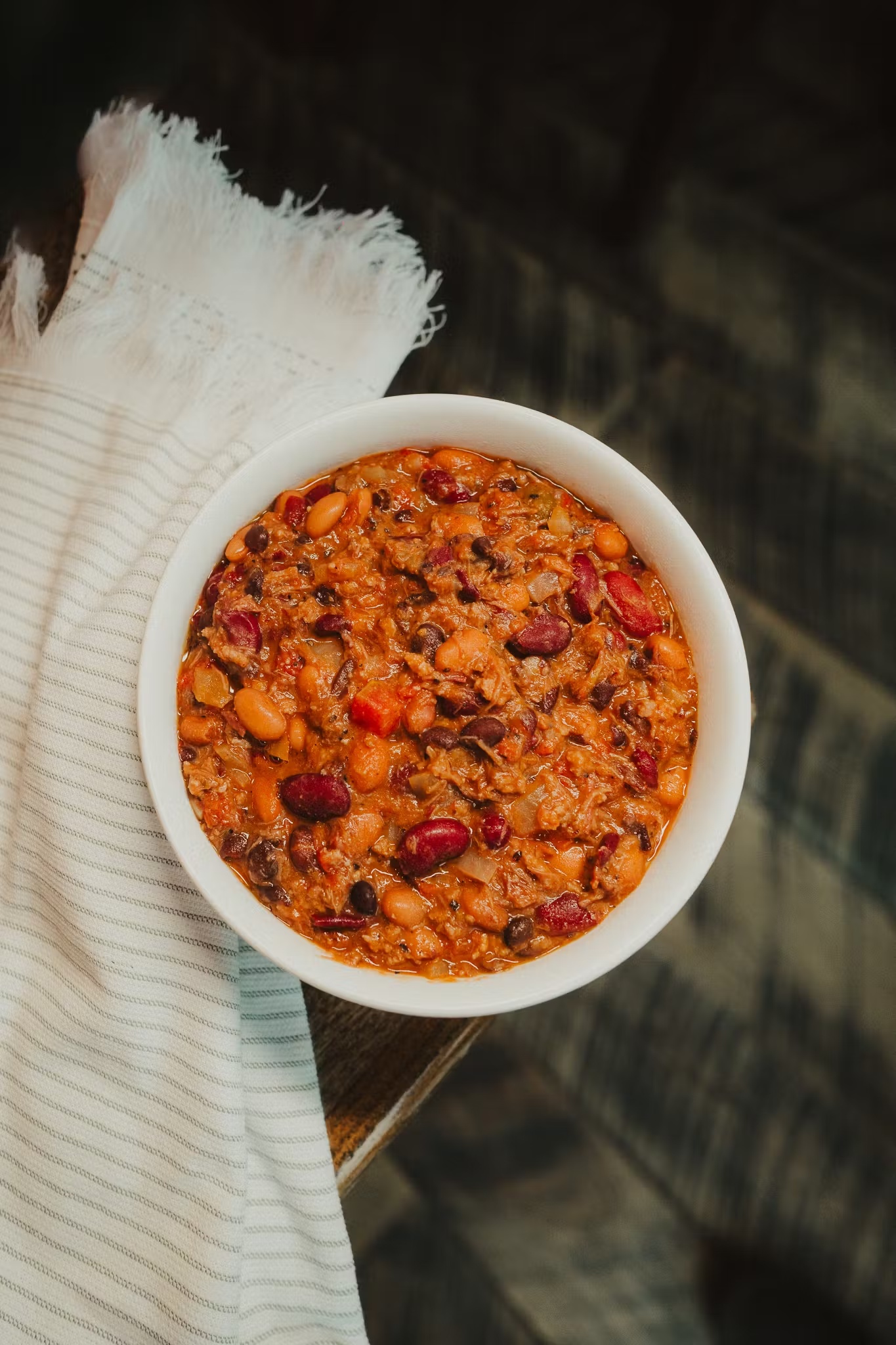 Texas Brisket Chili with Beans