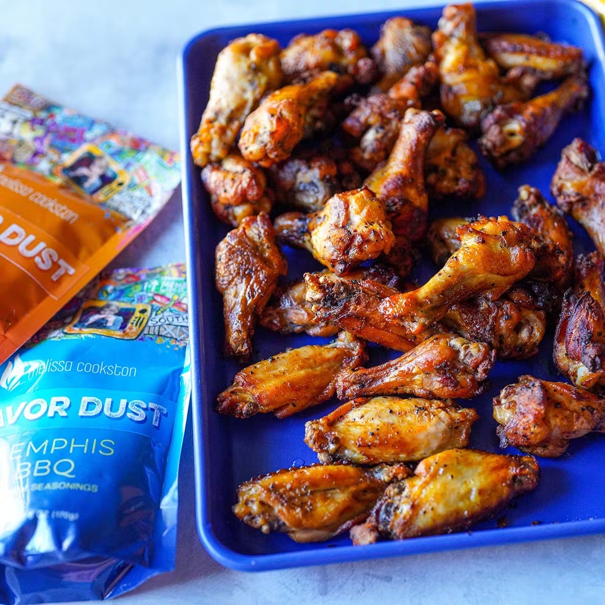 Smoked Wings + Ribs Party Platter for 6-8