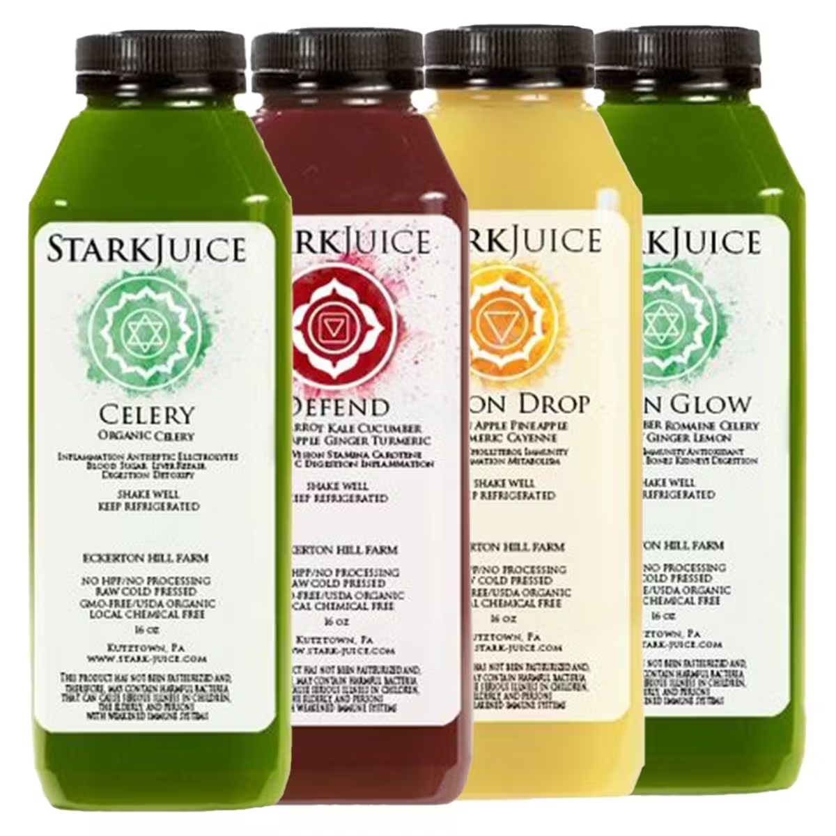 Cold-pressed Organic Juices - Choose Your Own 4 Pack