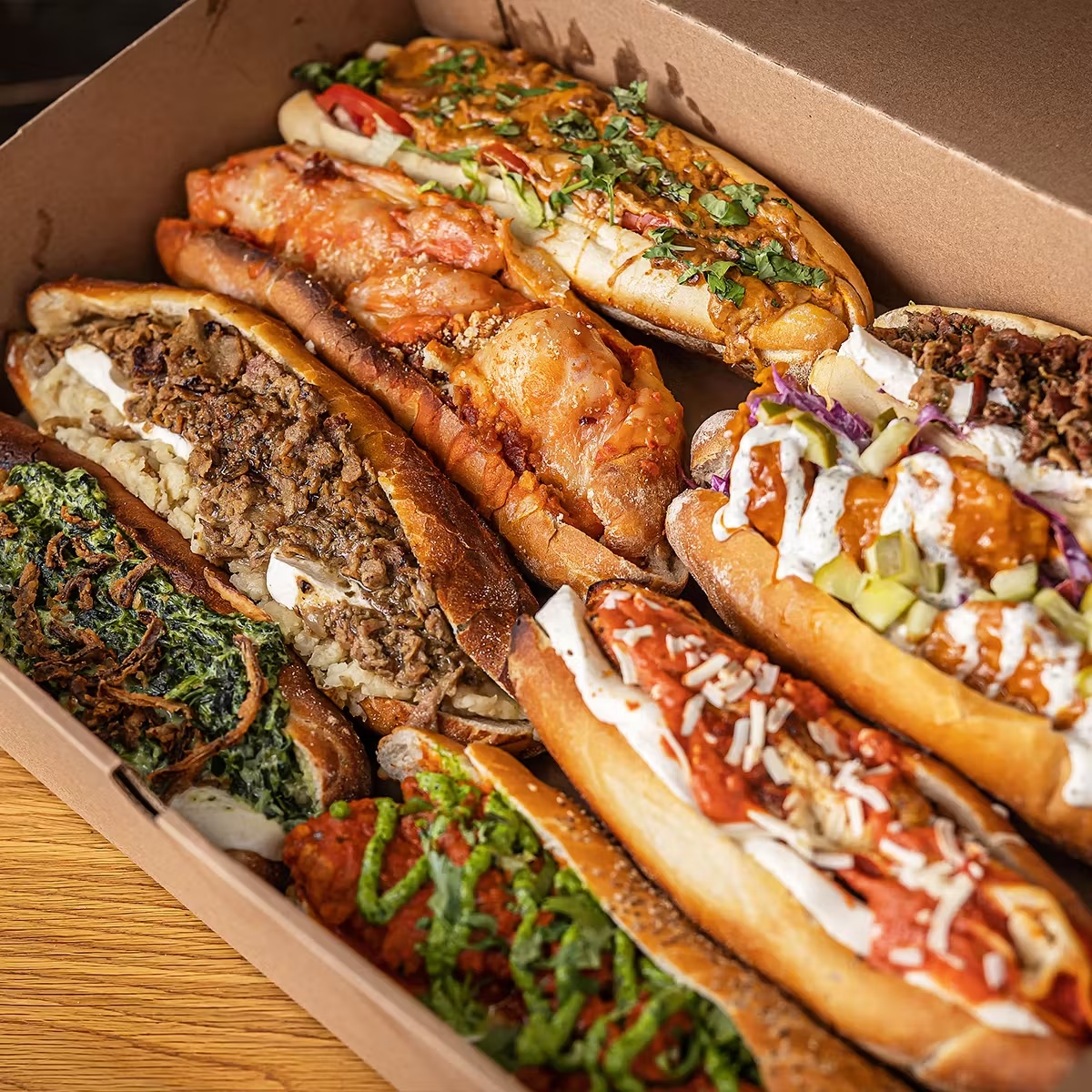 Sub Sandwich Sampler - 8 Pack