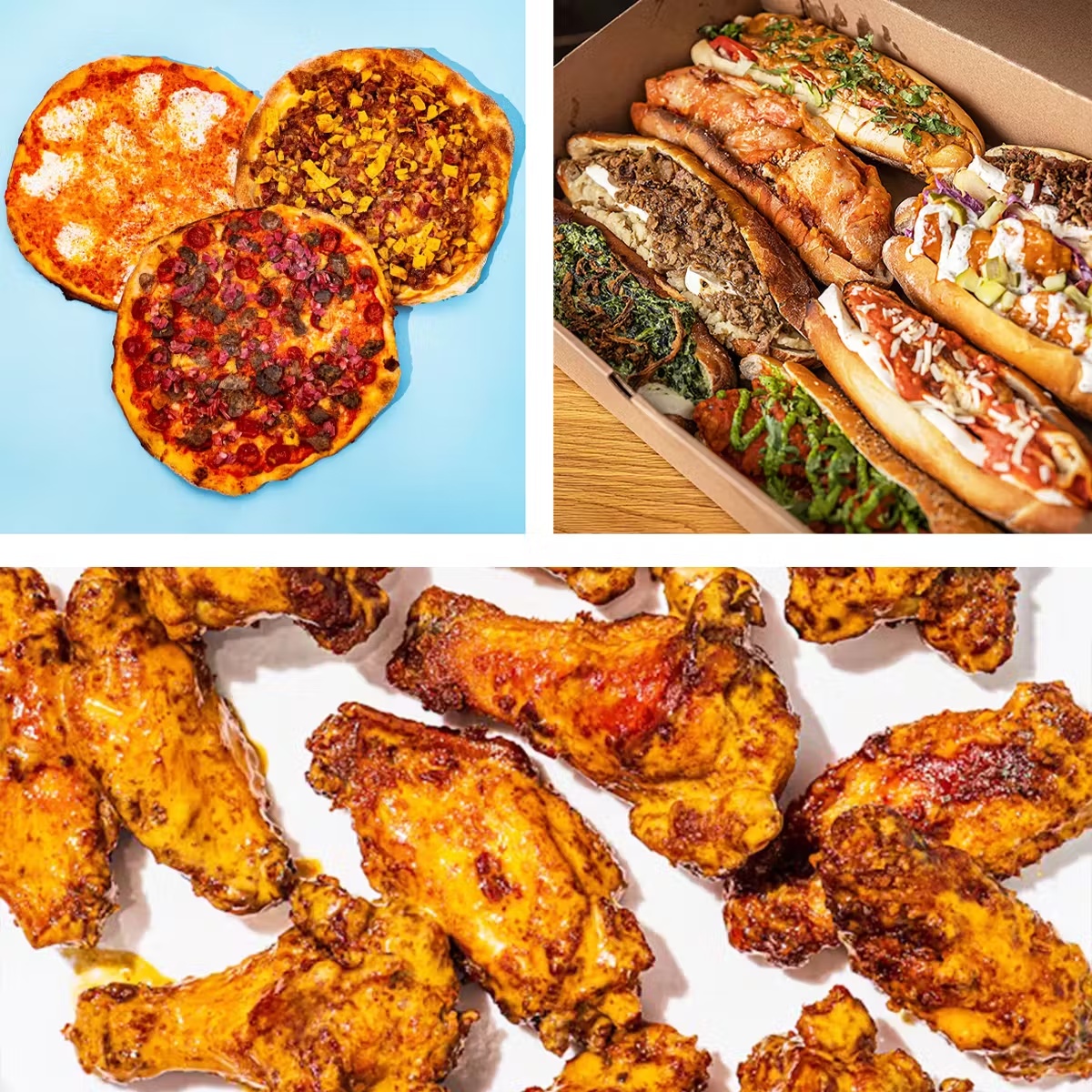 "Game Day Bundle" Pizza + Sub + Wing - Choose Your Own Combo